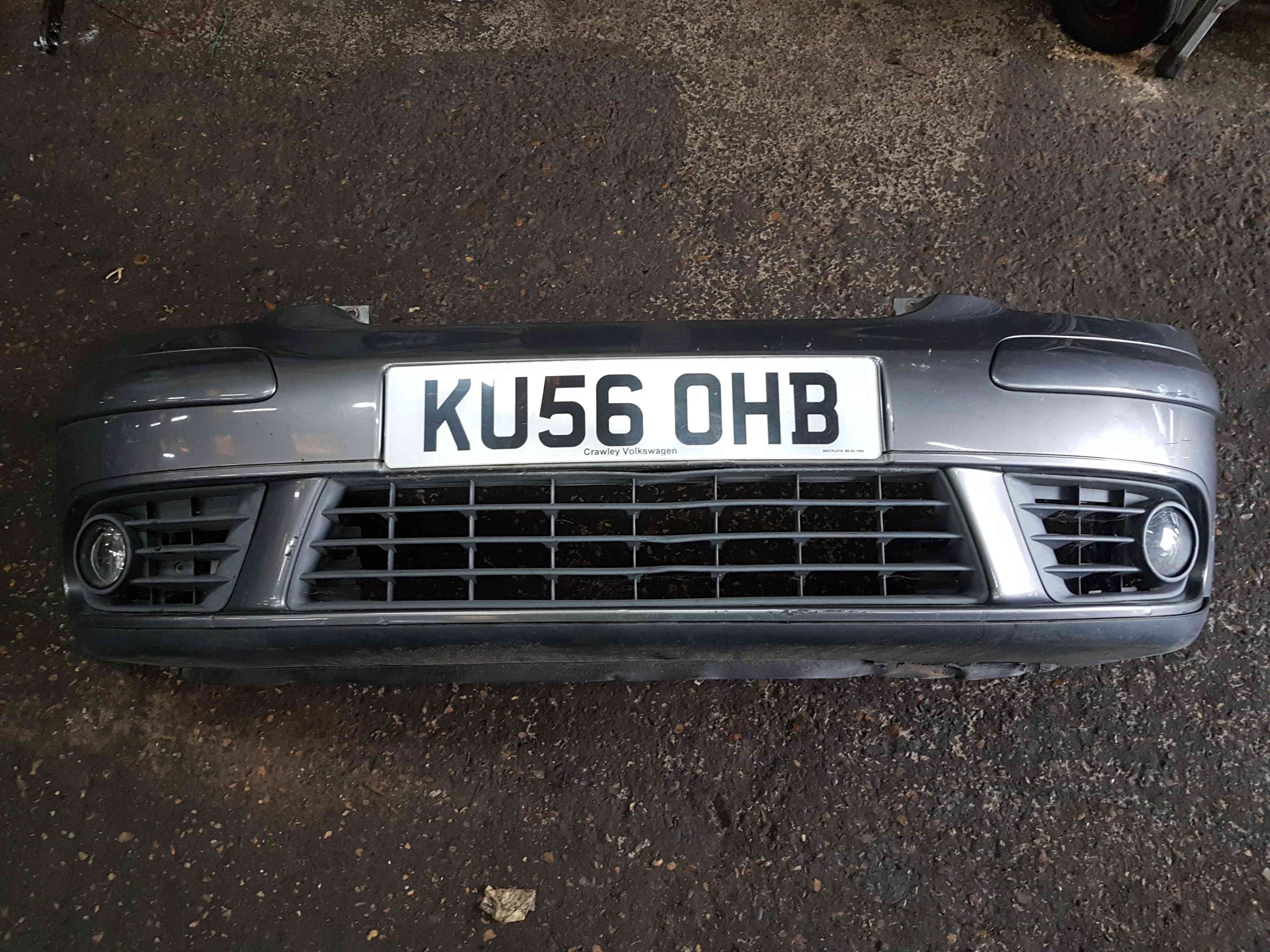 Volkswagen Golf Plus MK5 2003-2009 Front Bumper Grey La7t 4/5