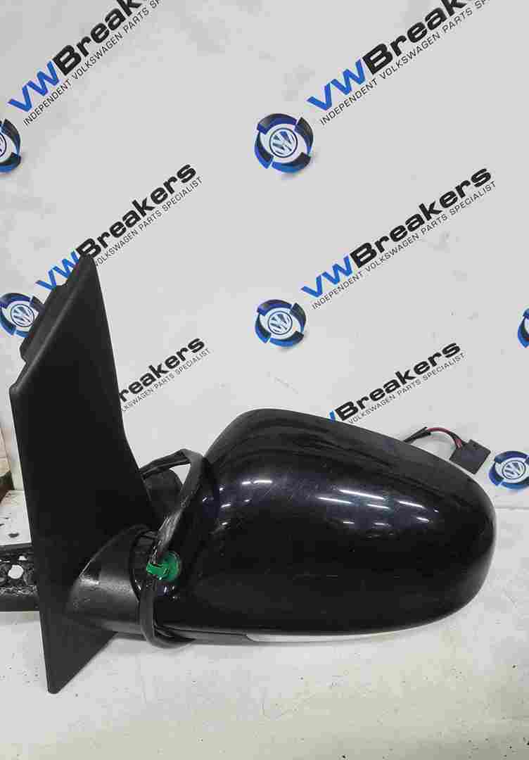 Volkswagen Golf Plus MK5 2003-2009 Passenger NS Wing Mirror Black LC9Z