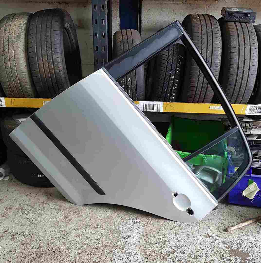 Volkswagen Golf Plus MK5 2003-2009 Passenger NSR Rear Door Silver LA7W
