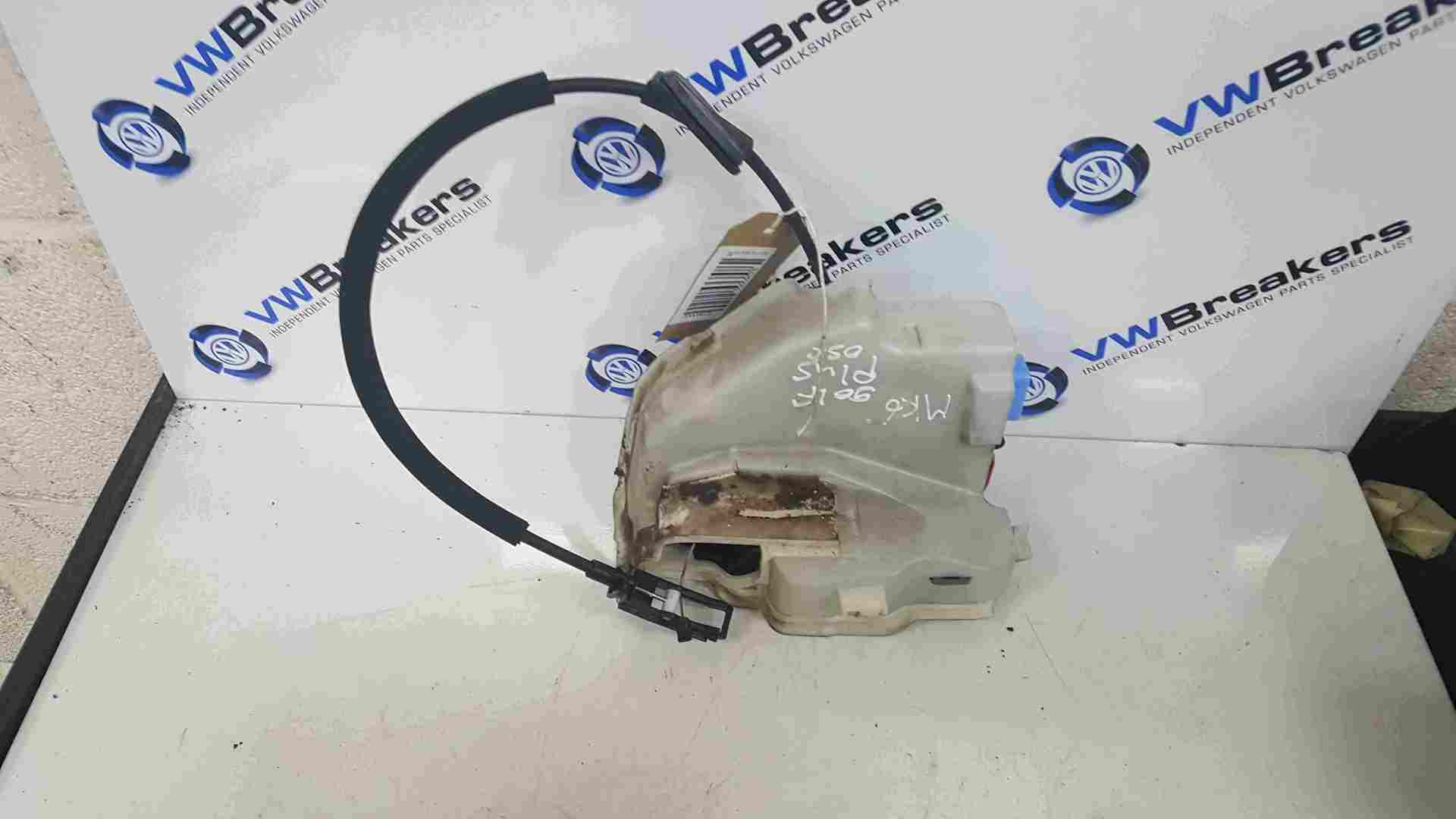 Volkswagen Golf Plus MK6 2009-2012 Drivers OSF Front Door Lock Mechanism