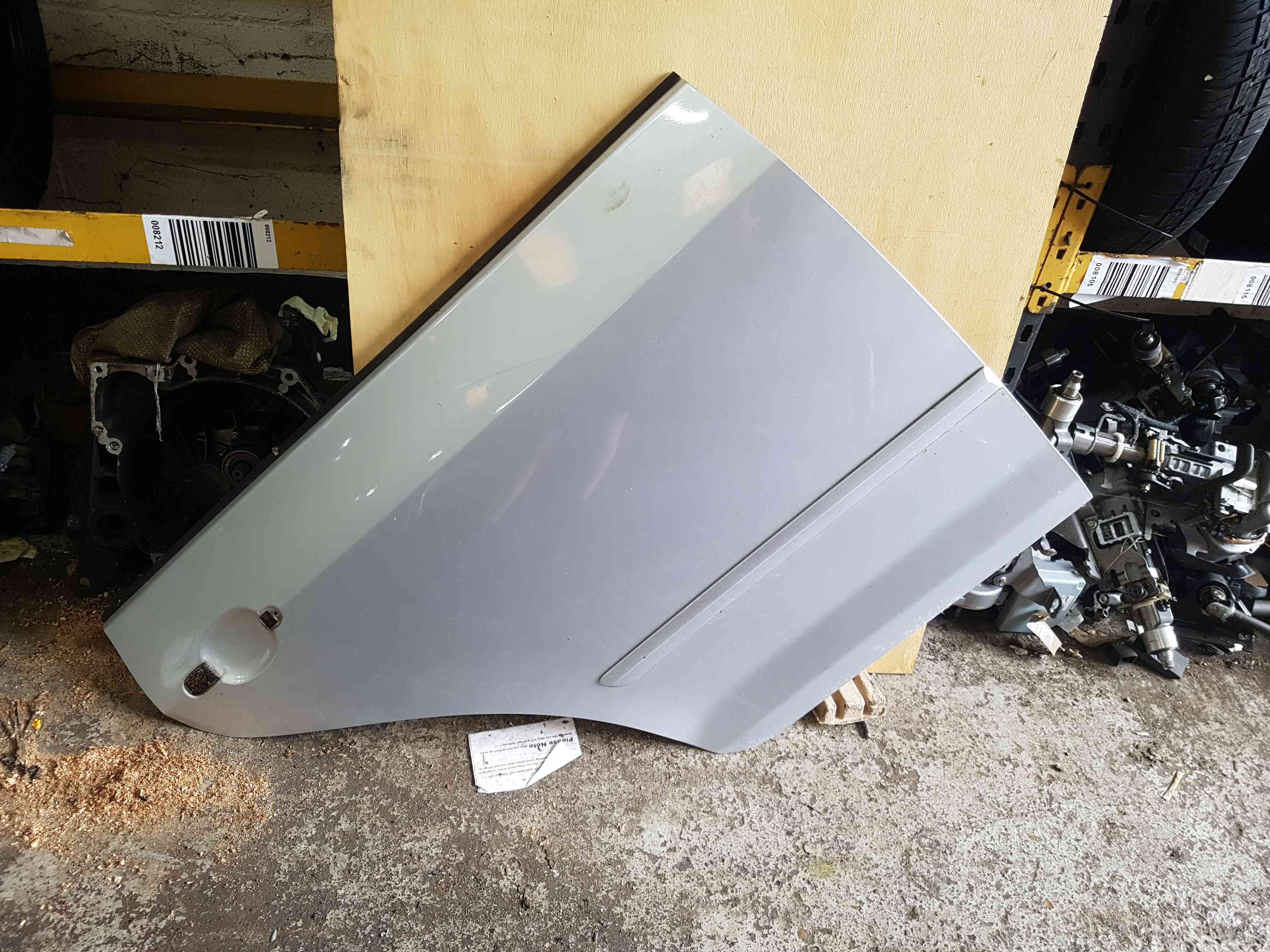 Volkswagen Golf Plus MK6 2009-2012 Drivers OSR Rear Door Skin Silver La7w