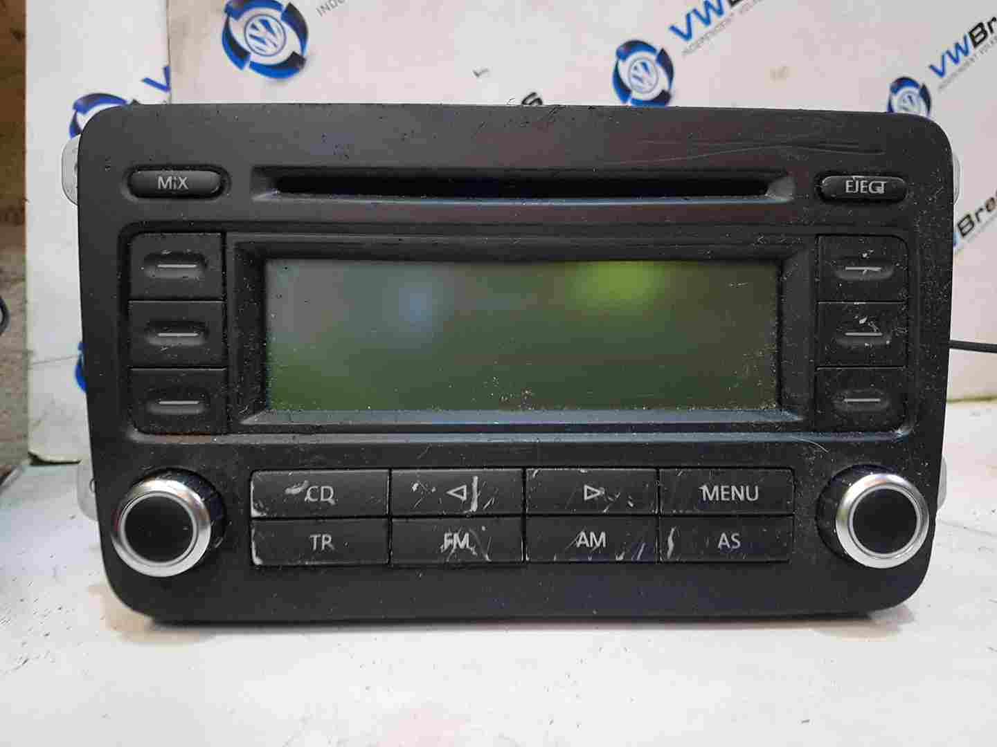 Volkswagen Golf/Touran 2003-2009 Cd Player Double DIN Radio 1K0035186p NOCODE