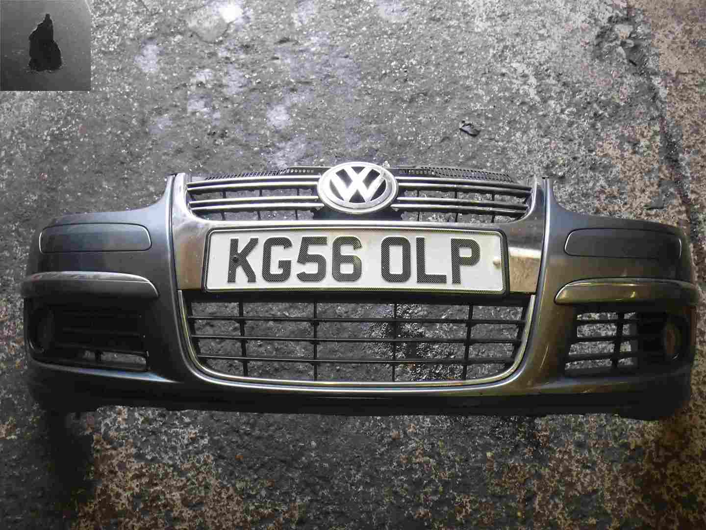 Volkswagen Jetta 2005-2011 A5 Front Bumper Grey LD7X