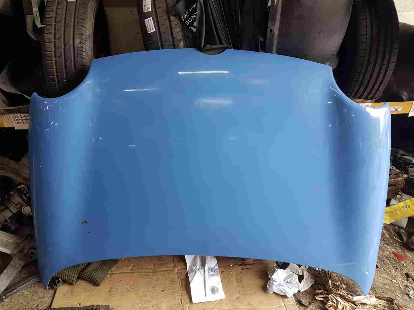 Volkswagen Lupo 1998-2005 Front Bonnet Blue Lr5a