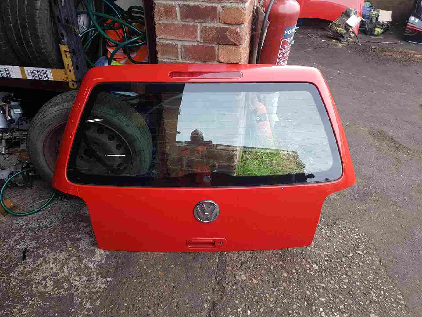 Volkswagen Lupo 1998-2005 Rear Tailgate Boot RED Lp3g