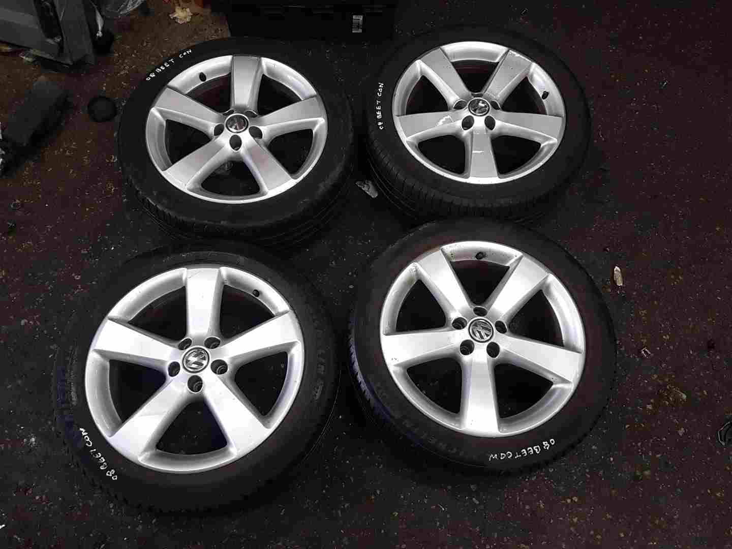 Volkswagen MK4 Golf + Beetle 2006-2011 Ronal Alloy Wheels SET X4 17Inch 4/5