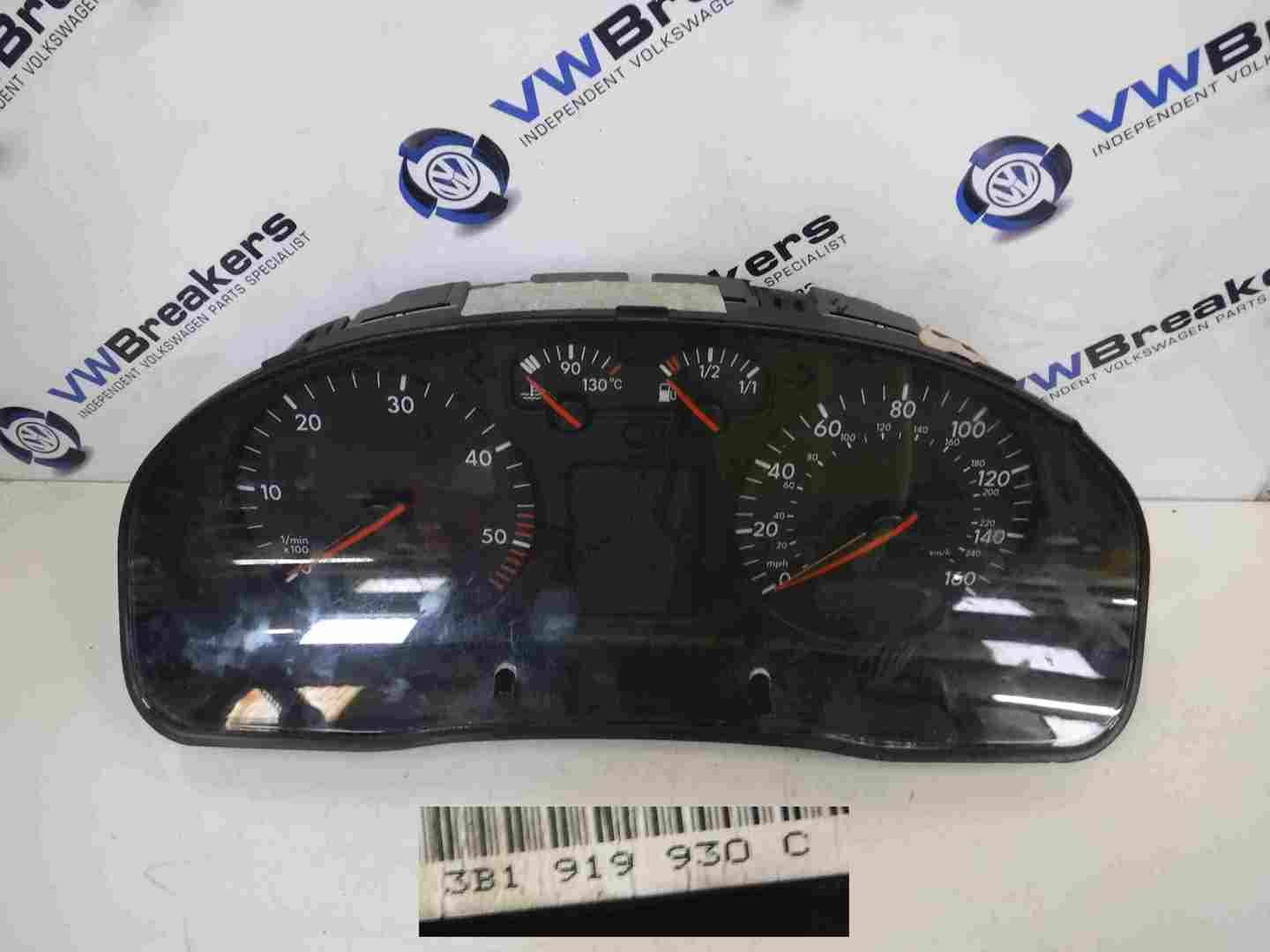 Volkswagen Passat 1996-2000 Instrument Panel Dials Gauges Speedo Clocks