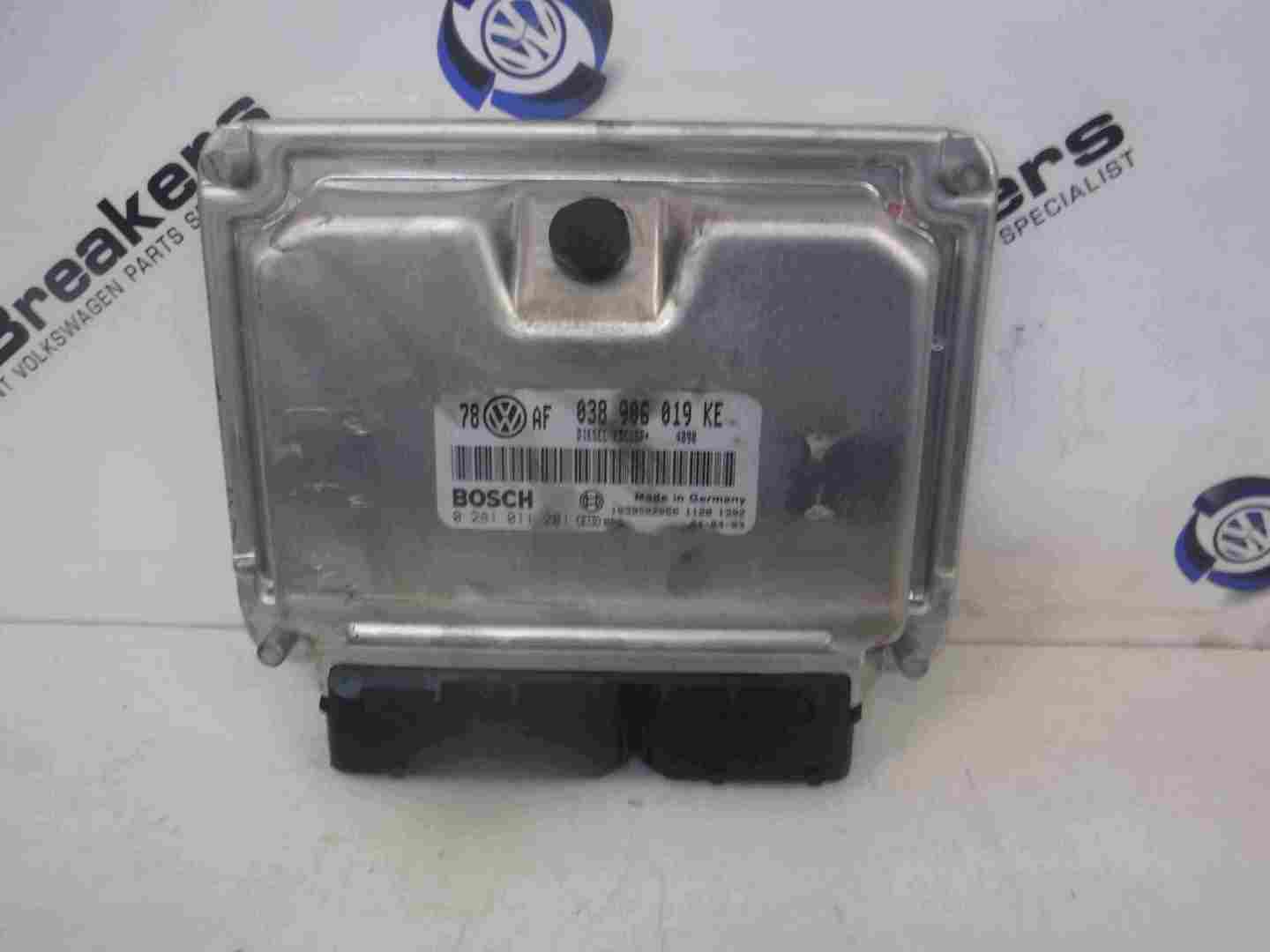 Volkswagen Passat 2001-2005 B5.5 Engine Control Unit ECU 038906019KE
