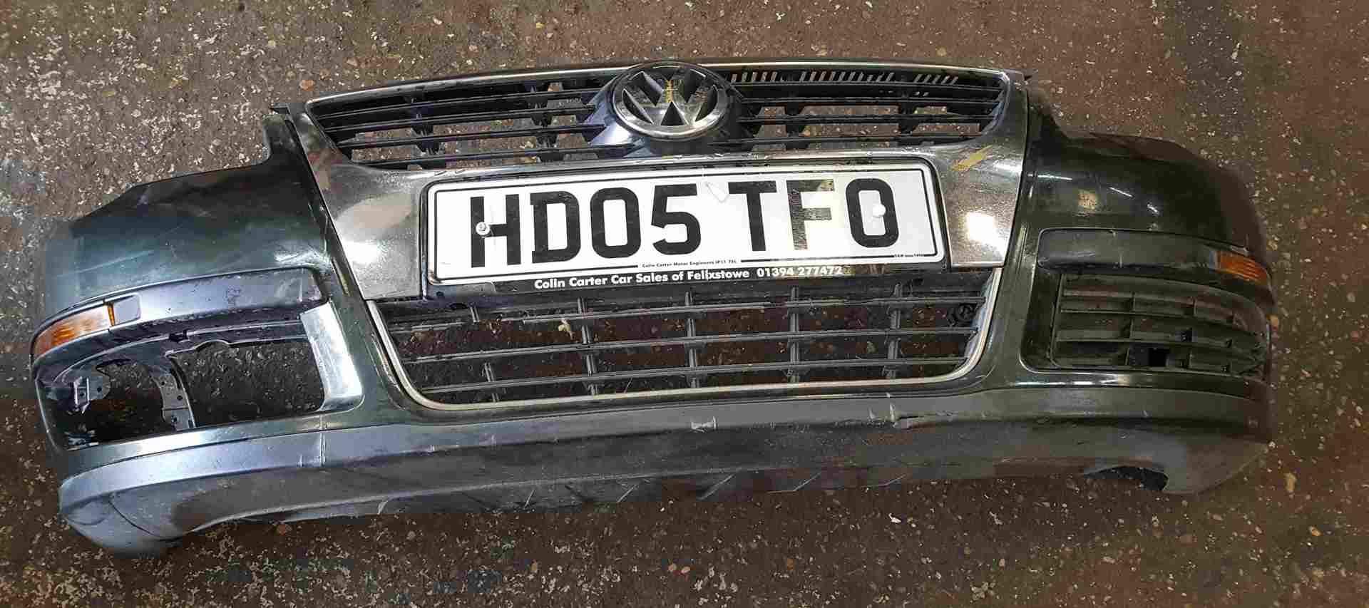 Volkswagen Passat B5 2005-2010 Front Bumper Green LC6S