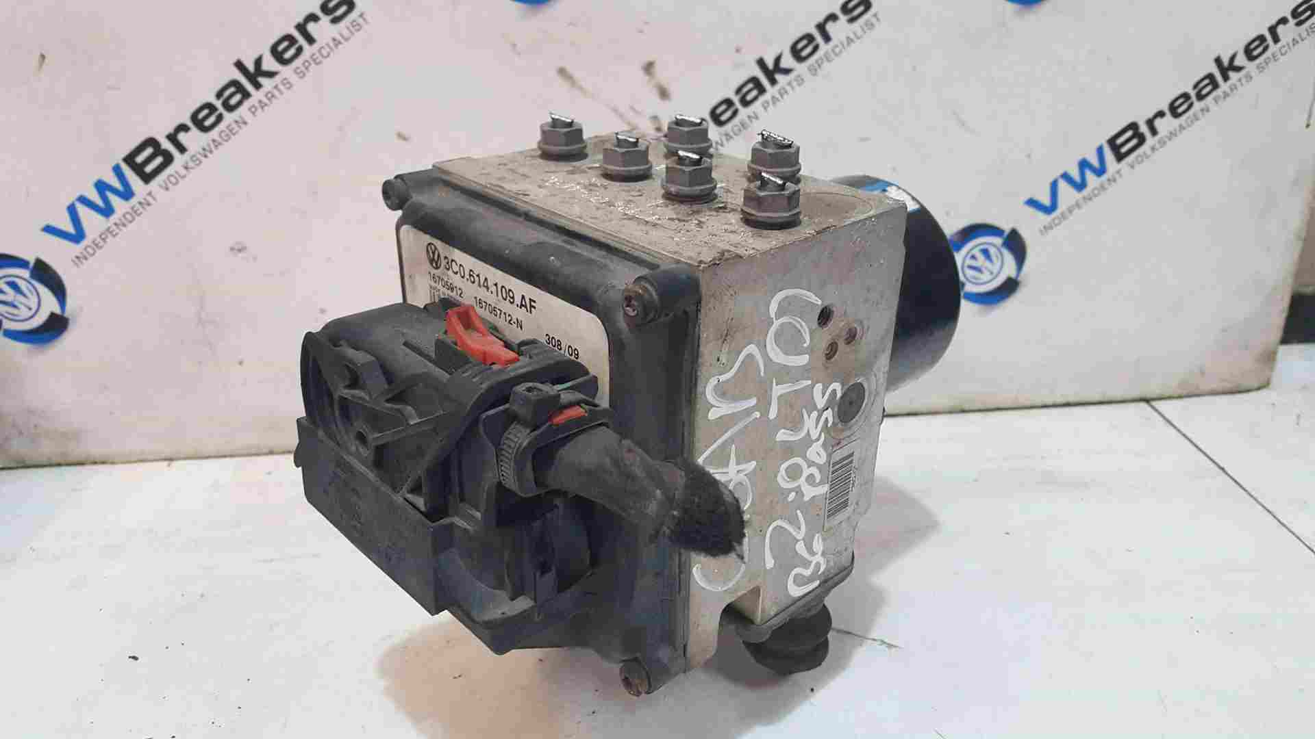 Volkswagen Passat B6 2005-2010 2.0 TDI Abs Pump Unit 3C0614109af