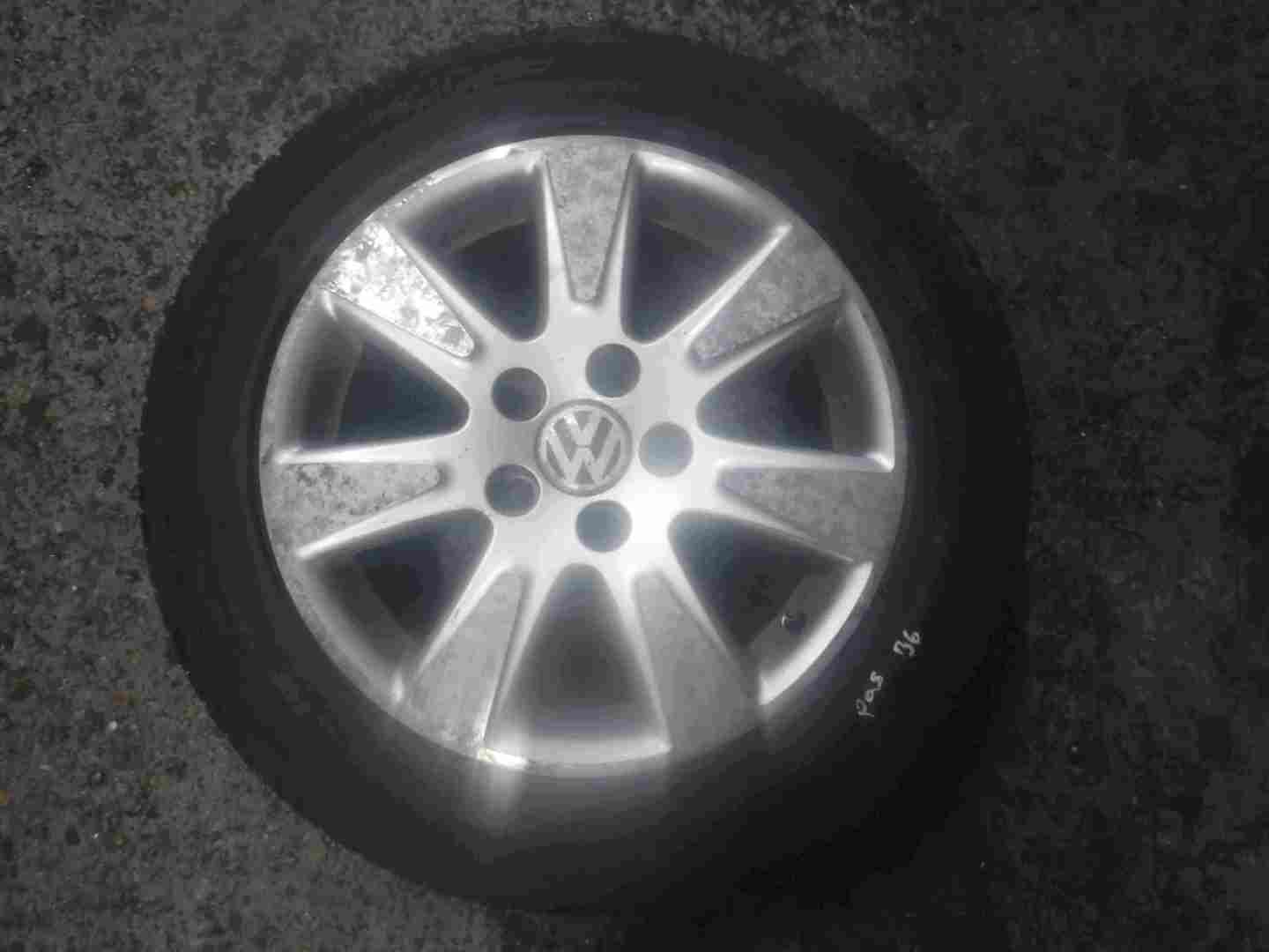 Volkswagen Passat B6 2005-2010 Catalunya Alloy Wheel + Tyre 215 55 16 7mm Tread