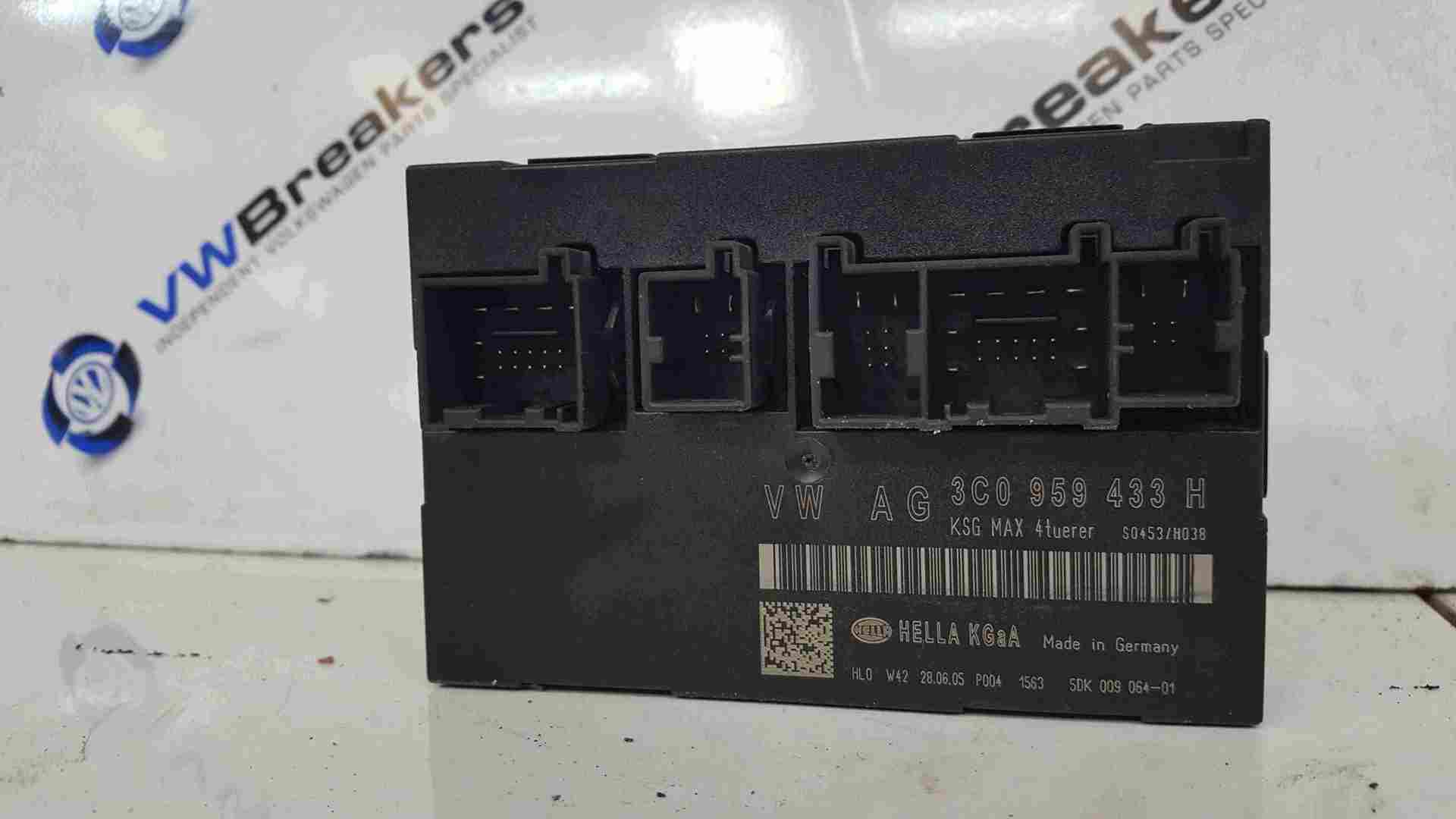 Volkswagen Passat B6 2005-2010 Comfort Convenience Control Module 3C0959433H