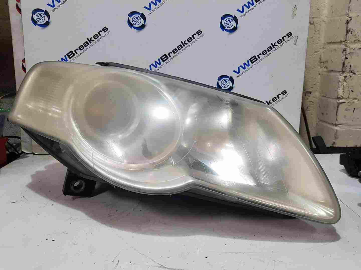 Volkswagen Passat B6 2005-2010 Driver OSF Front Headlight Cloudy