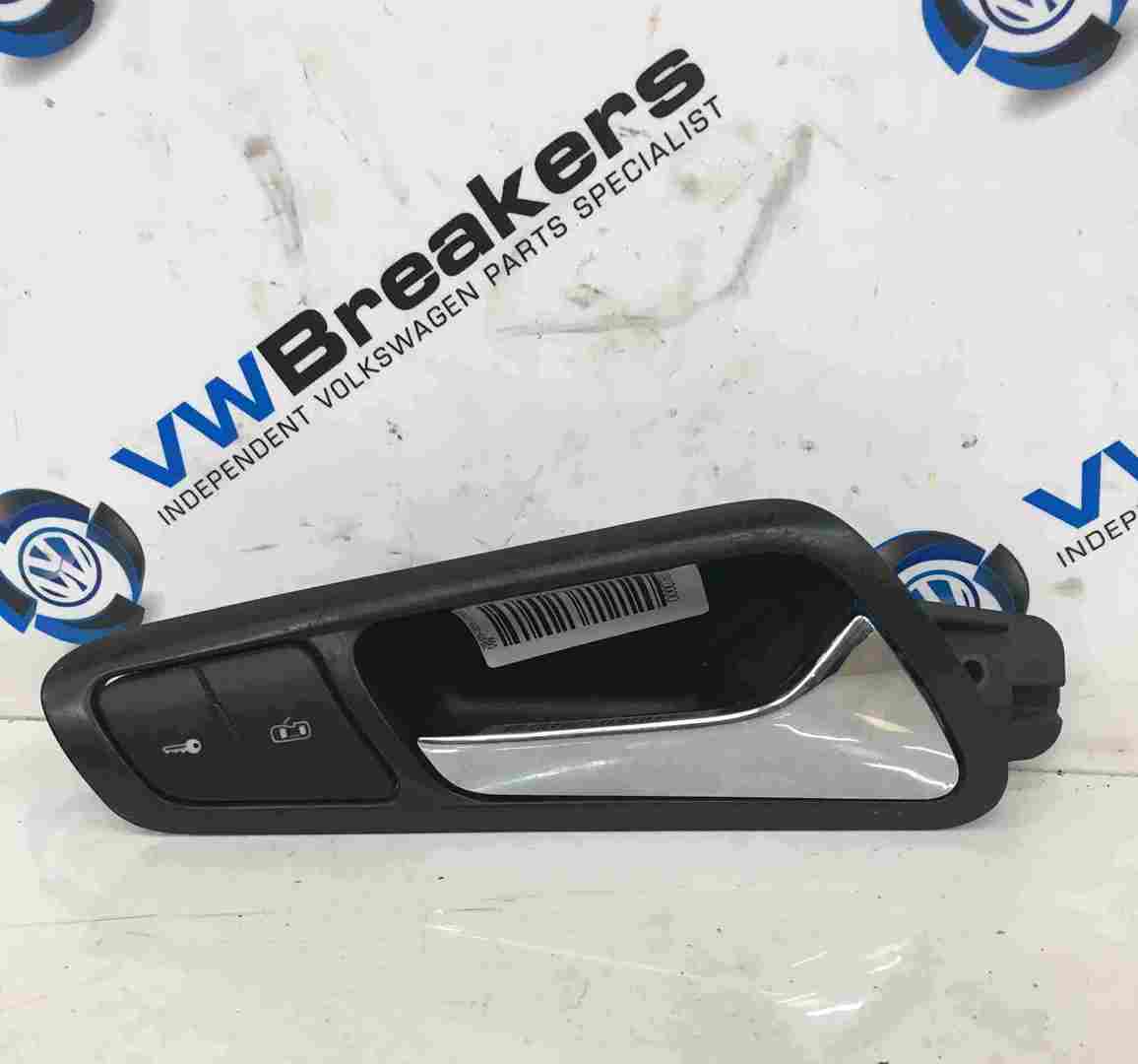 Volkswagen Passat B6 2005-2010 Drivers OS Front Door Handle + Lock Button