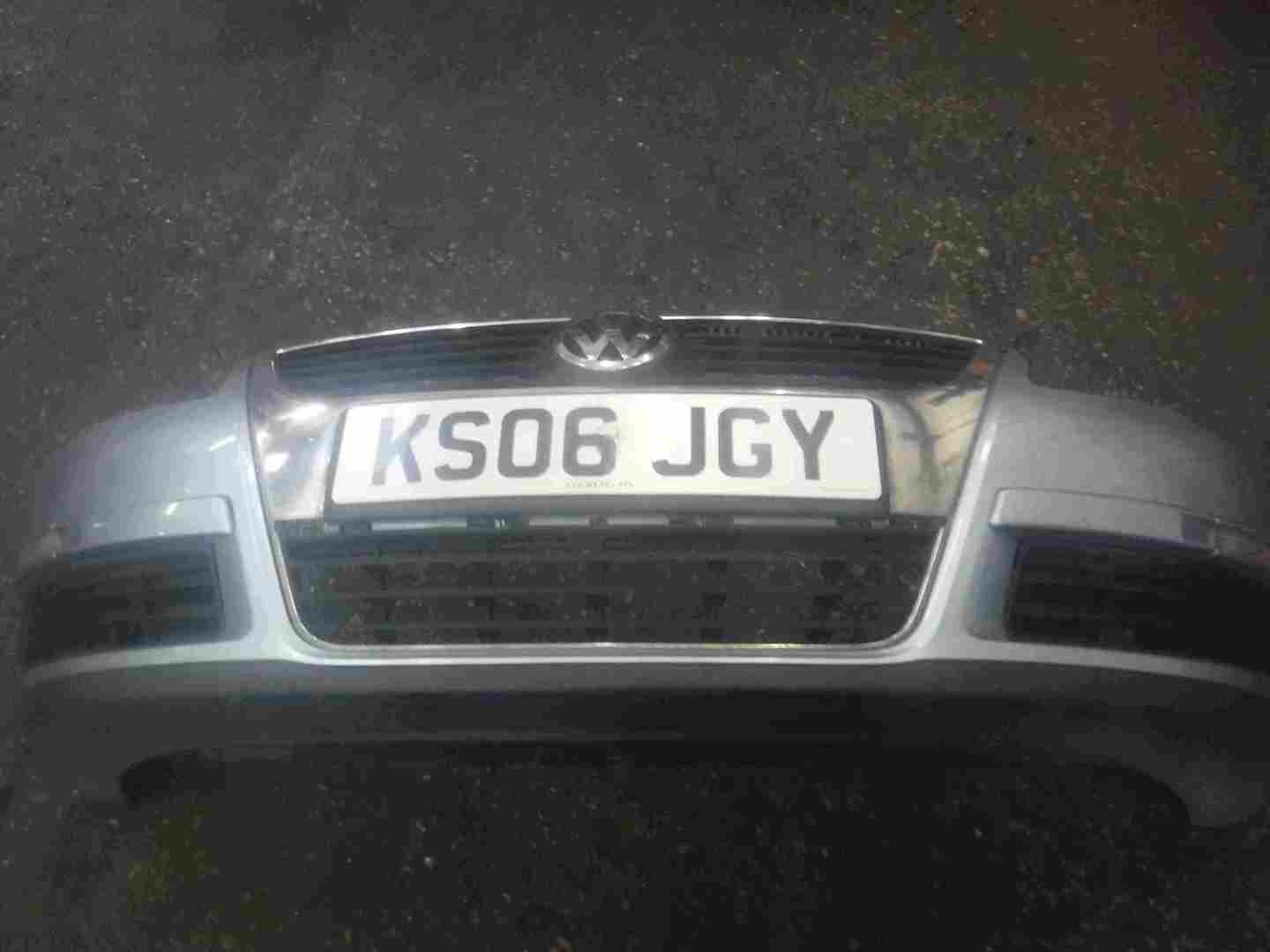 Volkswagen Passat B6 2005-2010 Front Bumper Grey Silver LB5M