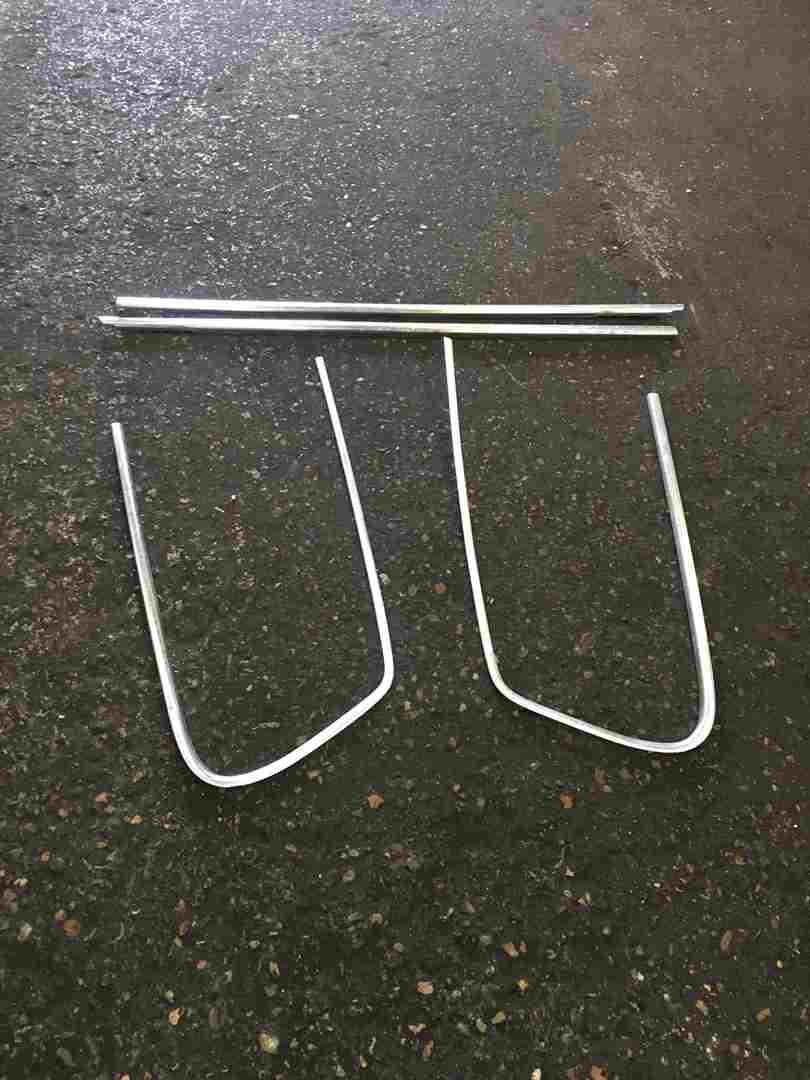 Volkswagen Passat B6 2005-2010 Front Rear Glass Outter Trim Chrome Insert Strip
