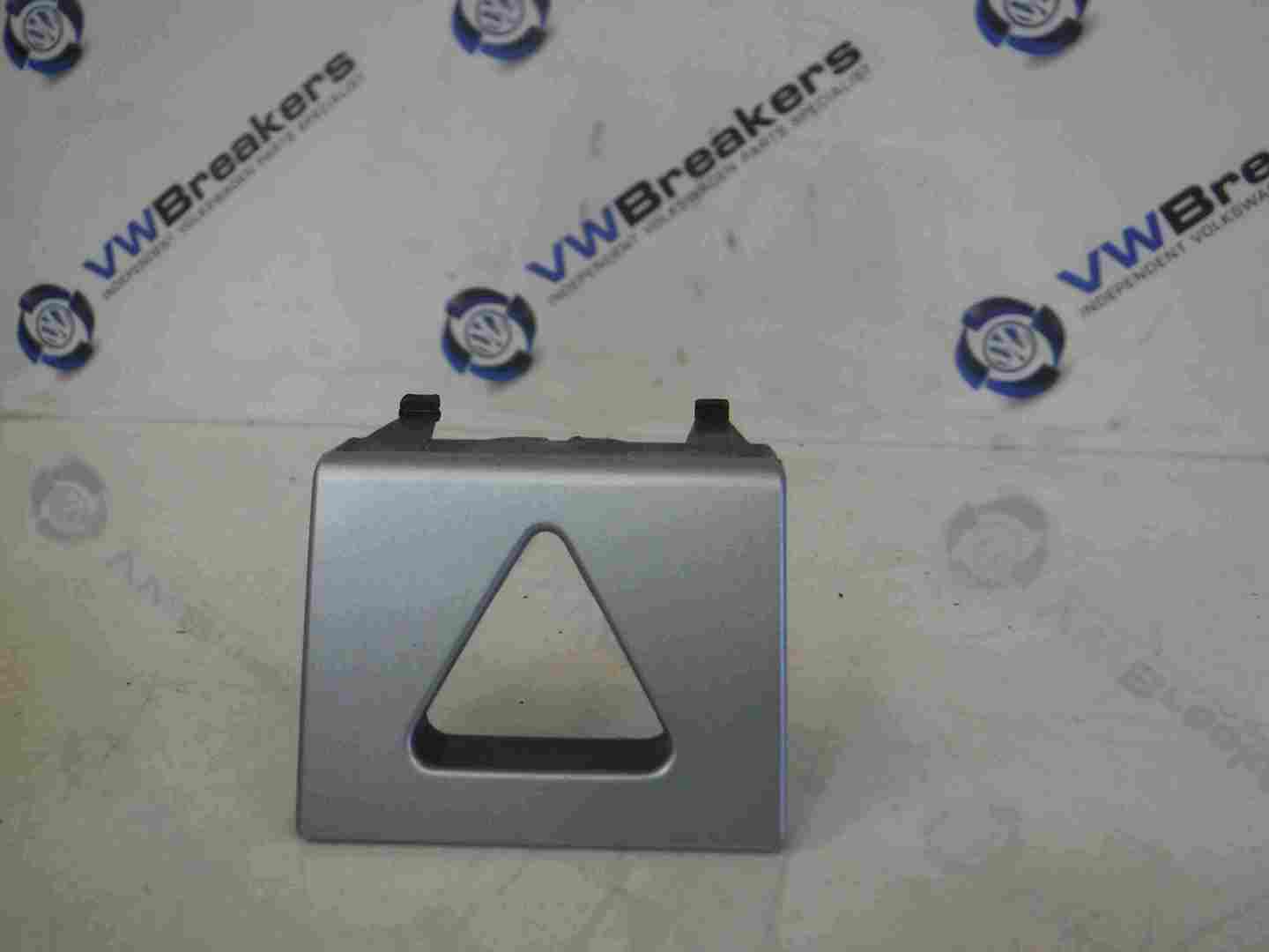 Volkswagen Passat B6 2005-2010 Hazard Warning Switch Surround Silver