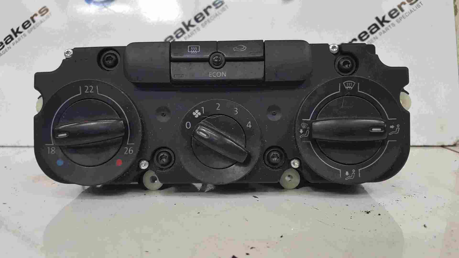 Volkswagen Passat B6 2005-2010 Heater Controls Switches Panel