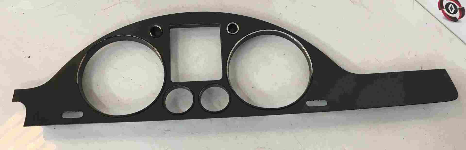 Volkswagen Passat B6 2005-2010 Instrument Panel Clocks Surround Grey Silver
