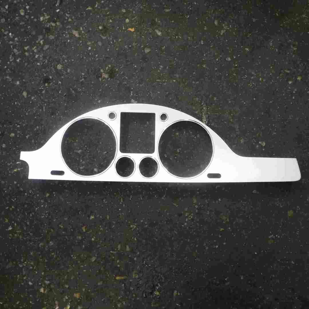 Volkswagen Passat B6 2005-2010 Instrument Panel Clocks Surround Silver