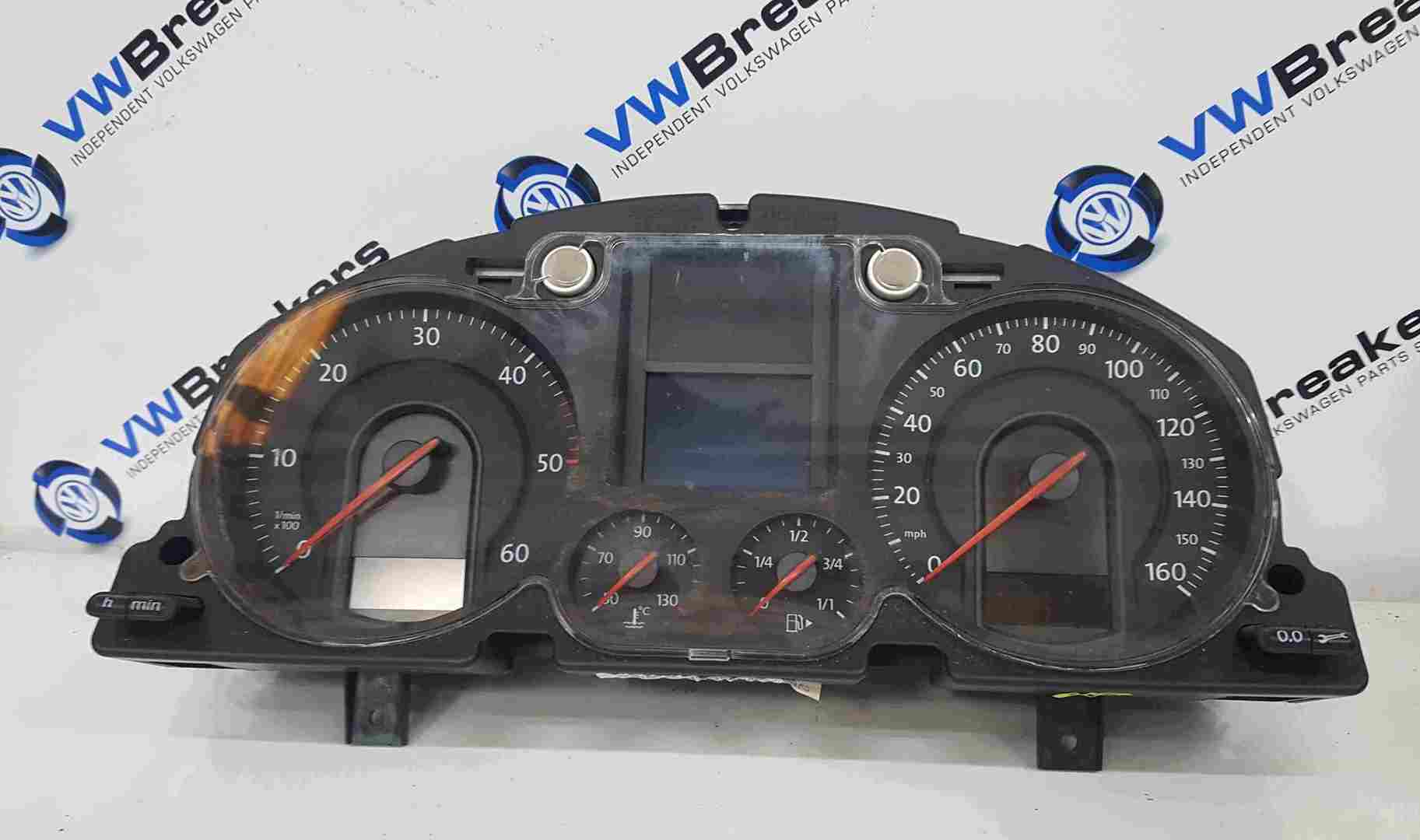 Volkswagen Passat B6 2005-2010 Instrument Panel Dials Gauges Clocks 130K
