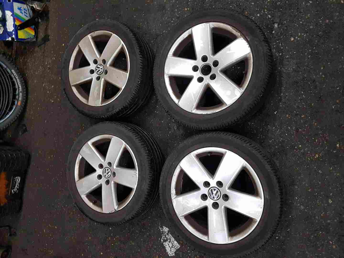 Volkswagen Passat B6 2005-2010 Monte Carlo Borbet Alloy Wheels SET X4 3C0601025e