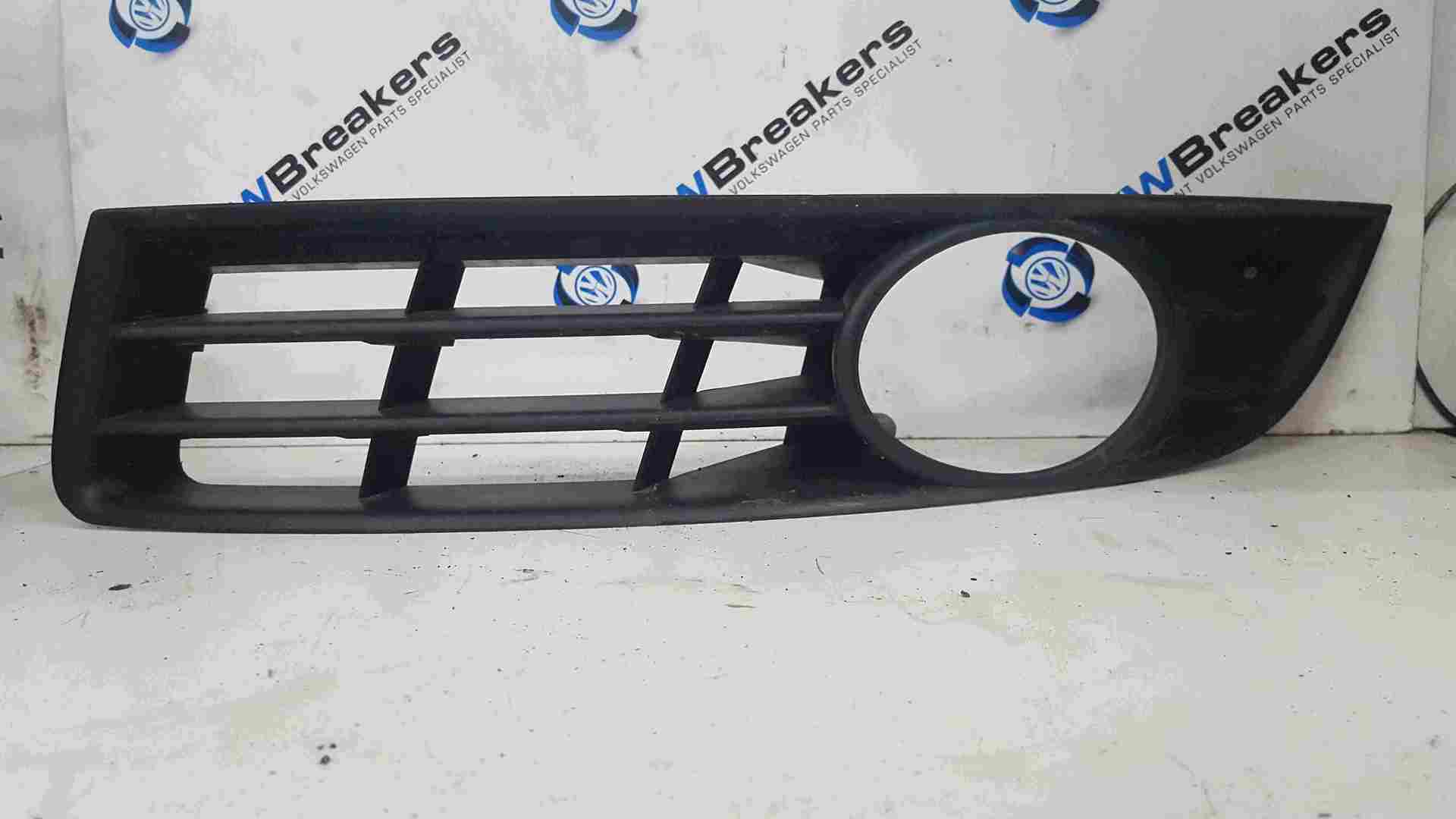 Volkswagen Passat B6 2005-2010 Passenger NSF Front Bumper Grill Insert