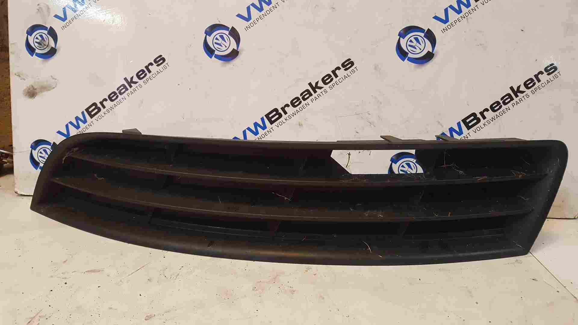 Volkswagen Passat B6 2005-2010 Passenger NSF Front Bumper Grill Insert 3C0853665