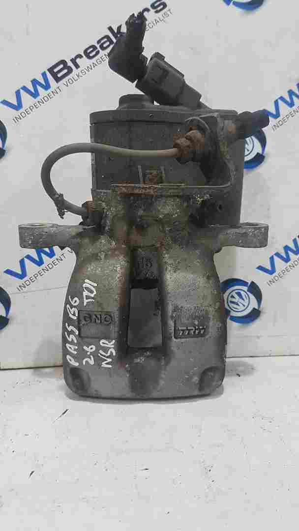 Volkswagen Passat B6 2005-2010 Passenger NSR Rear Brake Caliper Electronic