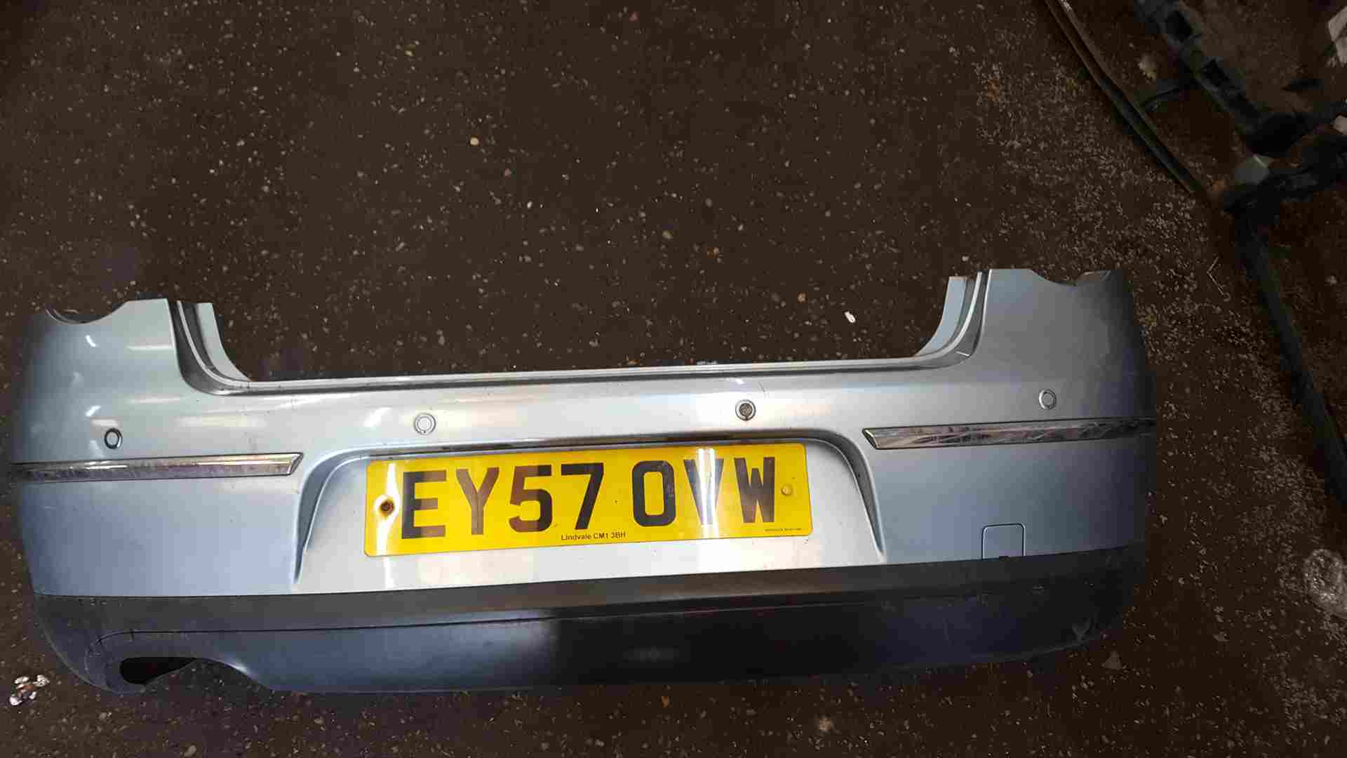 Volkswagen Passat B6 2005-2010 Rear Bumper Blue Silver Lb5m Reversing Sensor 