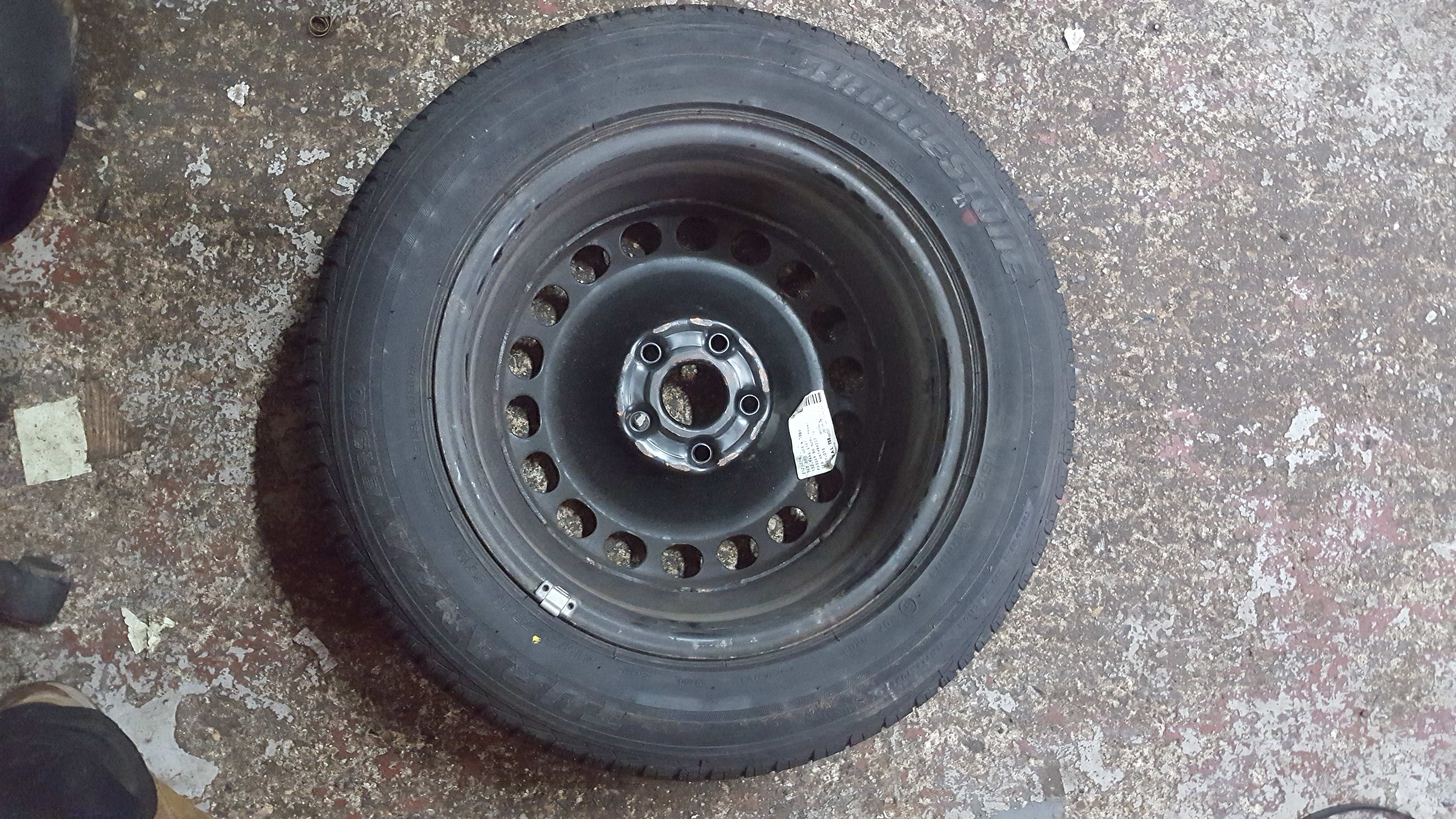 Volkswagen Passat B6 2005-2010 Steel Wheel RIM  Tyre 215 55 16 8Mm Tread 55