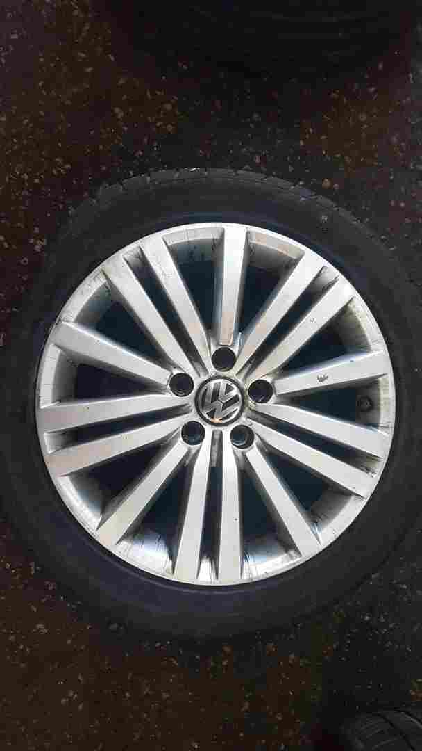 Volkswagen Passat B7 2010-2015  Alloy Wheel 3Aa601025g No Tyre 4/5 mineapolis 