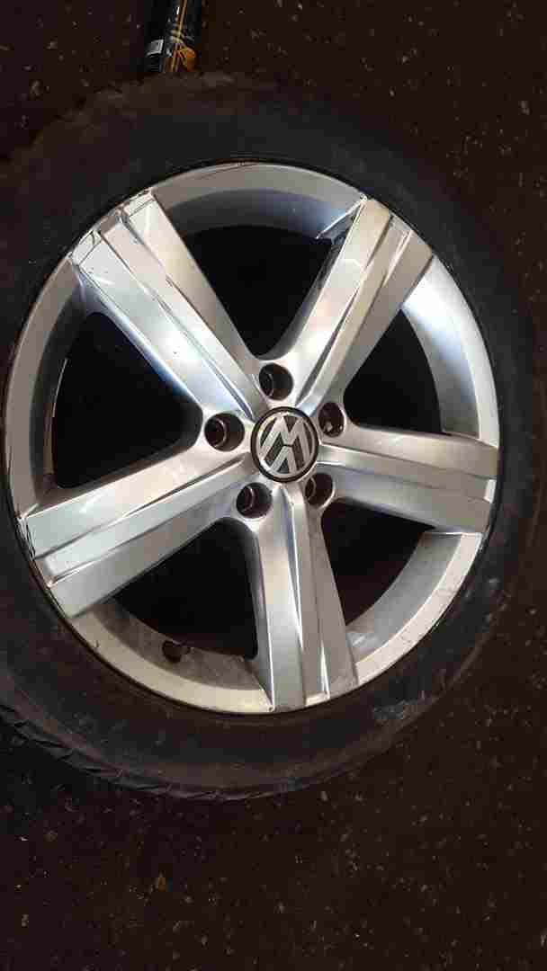 Volkswagen Passat B7 2010-2015 Alloy Wheel 17Inch 3Aa601025e 1 3/5