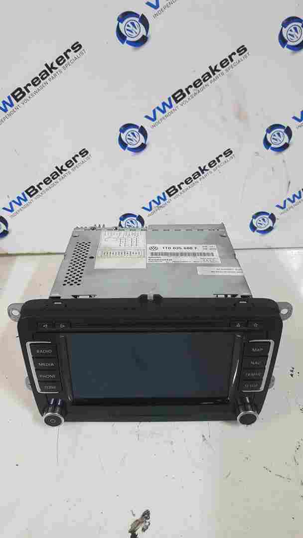 Volkswagen Passat B7 2010-2015 Radio Cd Player Head Unit Sat Nav