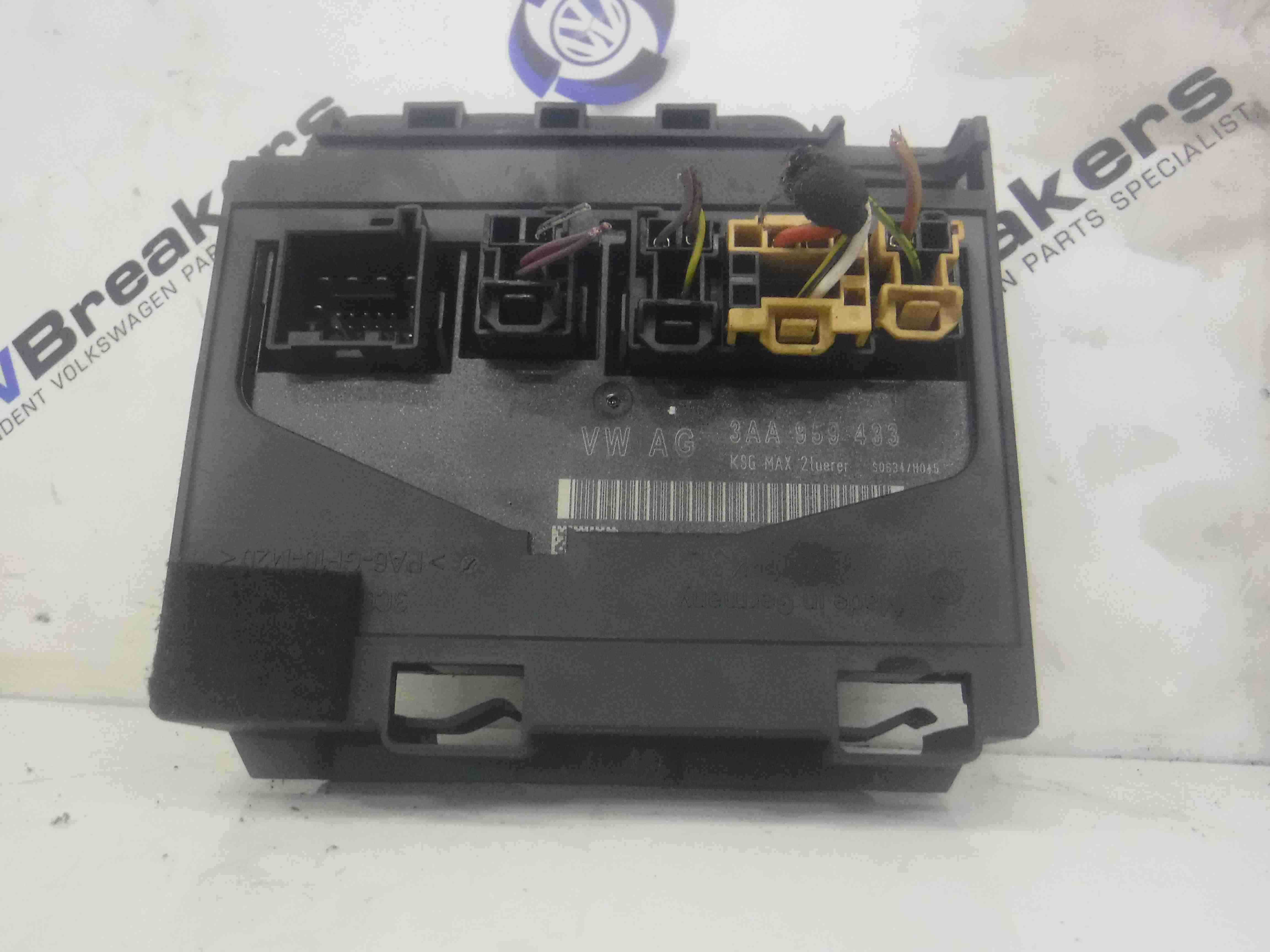 vw passat comfort control module