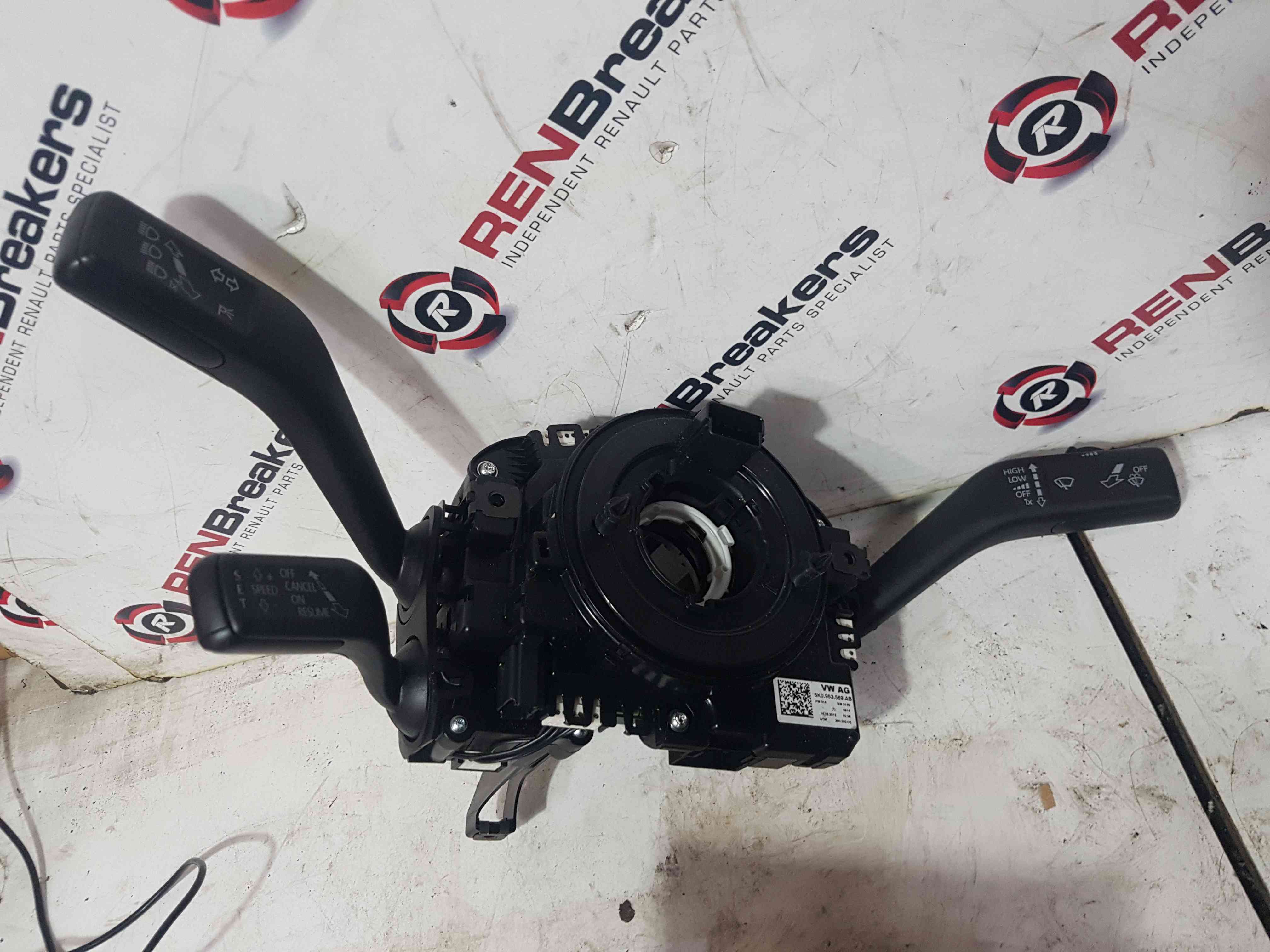 Volkswagen Passat B7 2010-2015 Steering Angle Sensor Squib 5K0953569ab