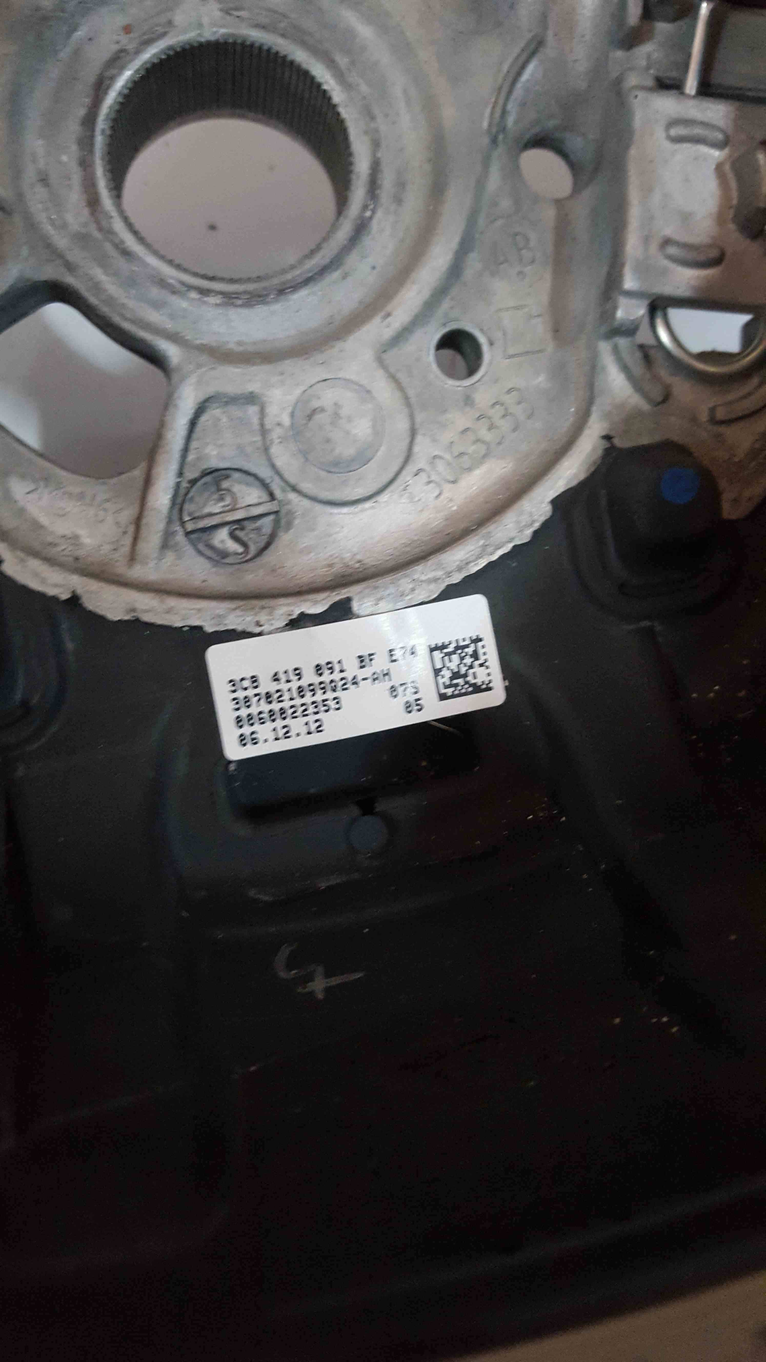 Volkswagen Passat B7 2010-2015 Steering Wheel Auto Paddle Flaps 3C8419091BF