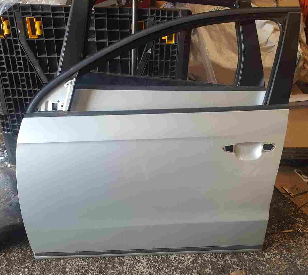 Volkswagen Passat B7 Estate 2010-2015 Passenger NSF Front Door Silver LA7W