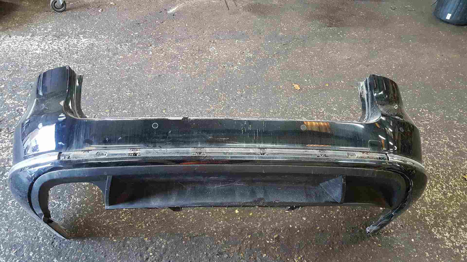 Volkswagen Passat B7 Estate 2010-2015 Rear Bumper Black Lc9x Reversing Sensors