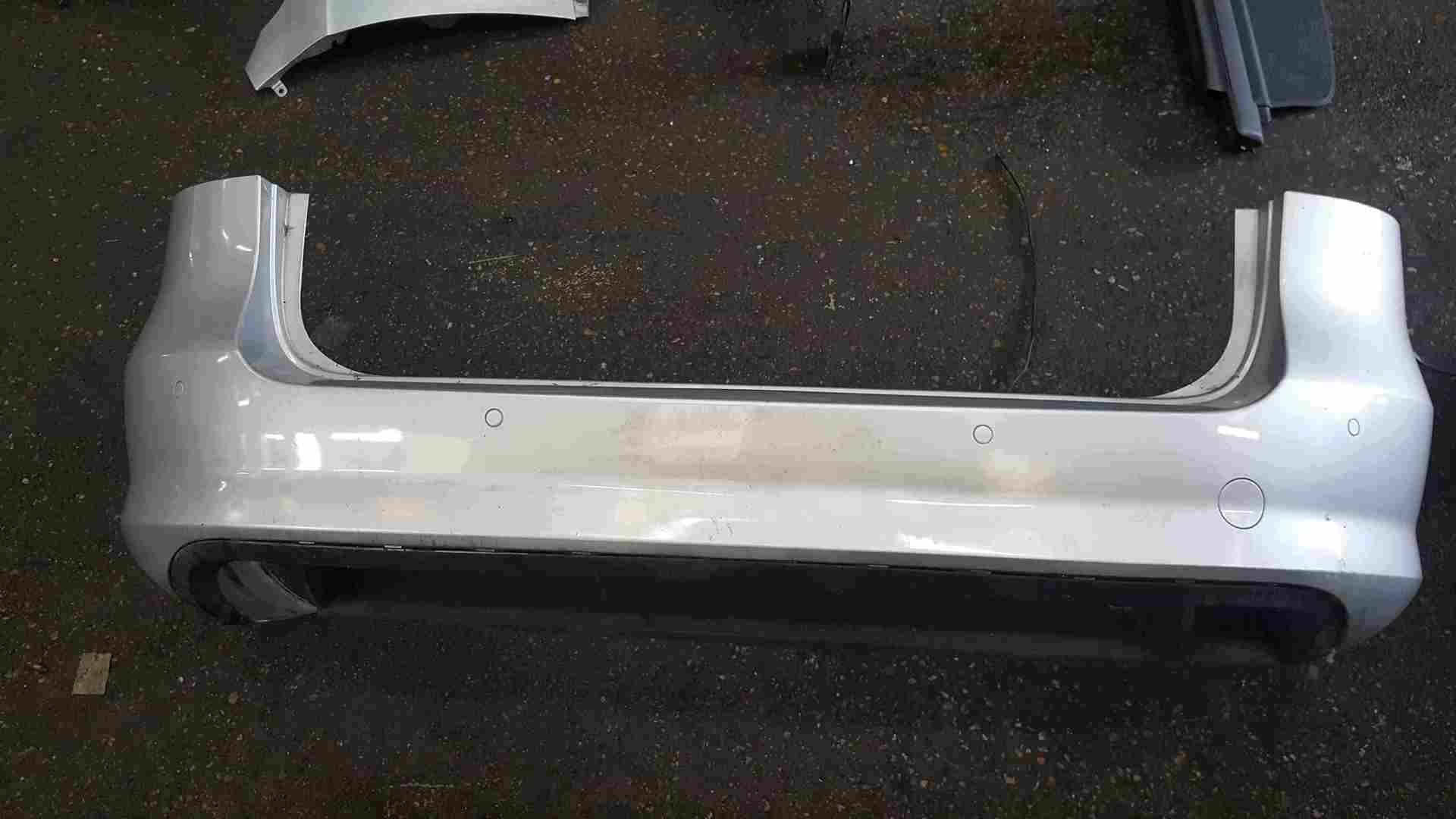 Volkswagen Passat B7 Estate 2010-2015 Rear Bumper Silver LA7W Reversing Sensors