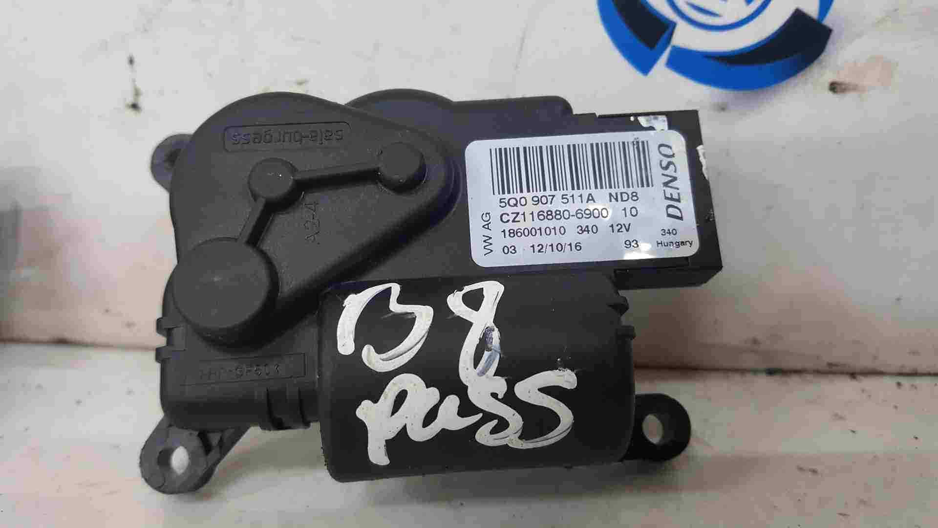 Volkswagen Passat B8 20152022 Heater Flap Motor 5Q0907511a Store