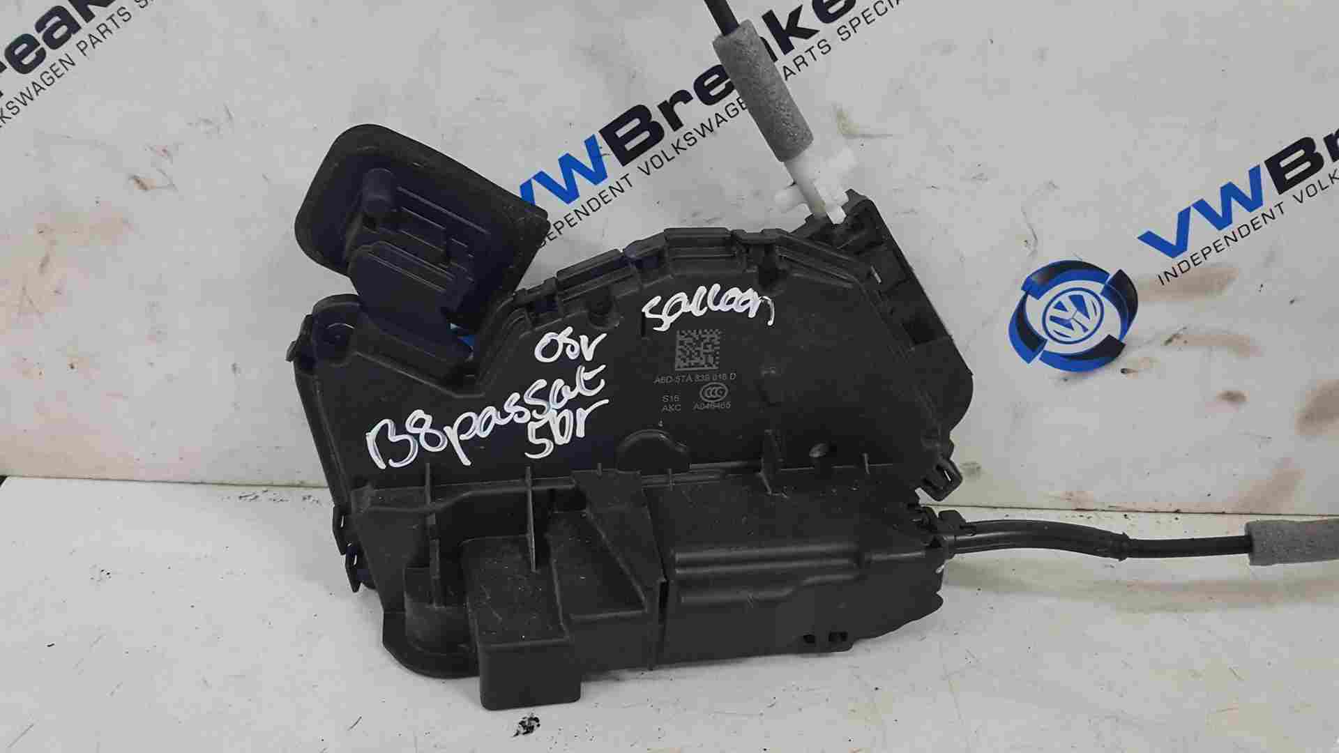 Volkswagen Passat B8 Saloon 20152022 Drivers OSR Rear Door Lock