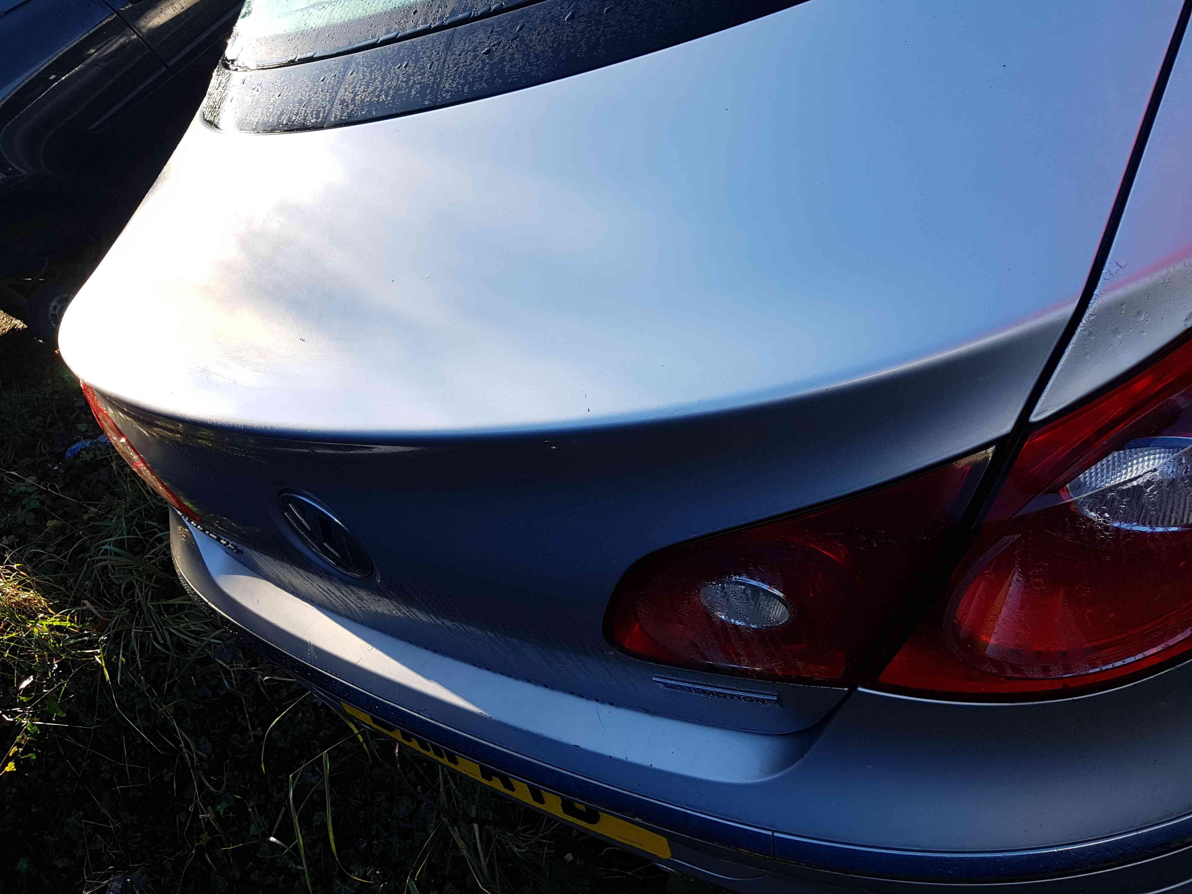 Volkswagen Passat Cc 2010-2015 Rear Tailgate Boot LID Silver La7w