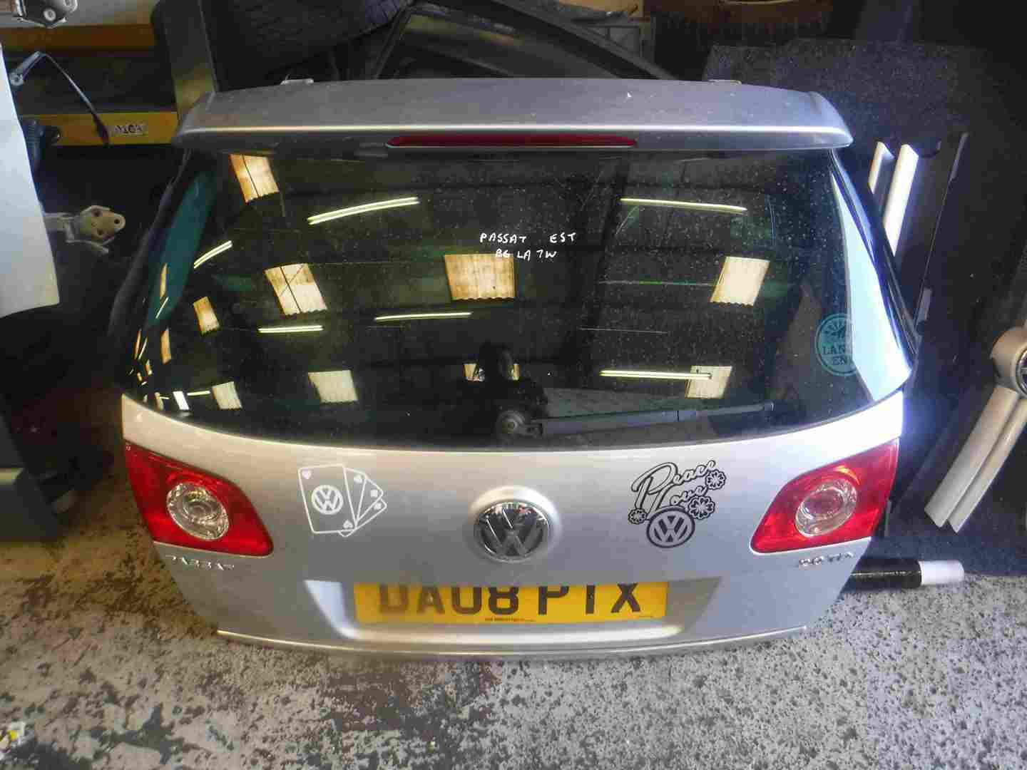 Volkswagen Passat Estate B6 2005-2010 Rear Boot Tailgate Silver LA7W