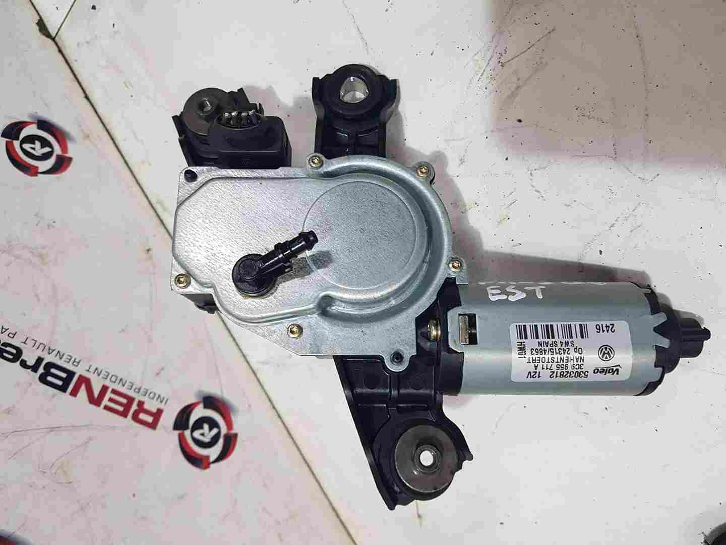 Volkswagen Passat Estate B6 2005-2010 Rear Wiper Motor 3C9955711A