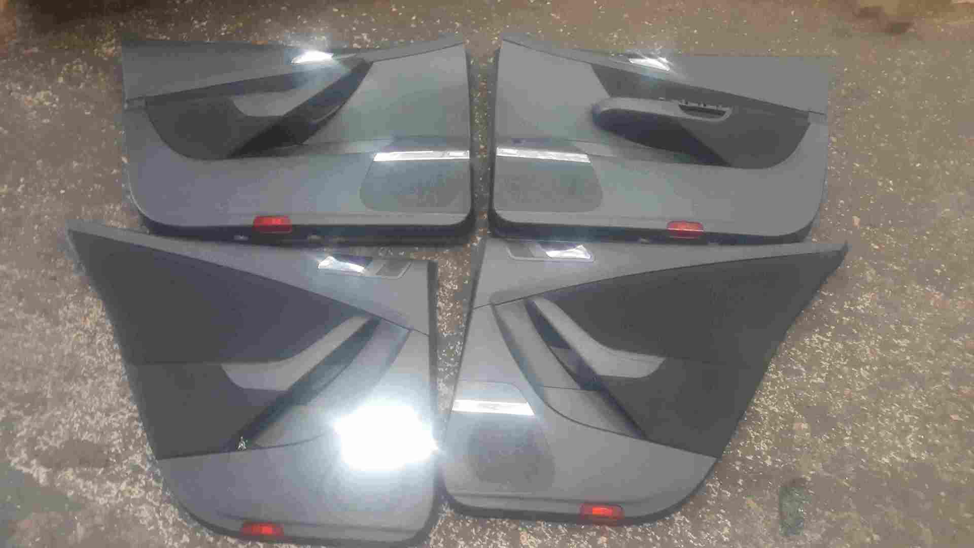 Volkswagen Passat Saloon B6 2005-2010 Door Cards Set Dynaudio Trim Chrome