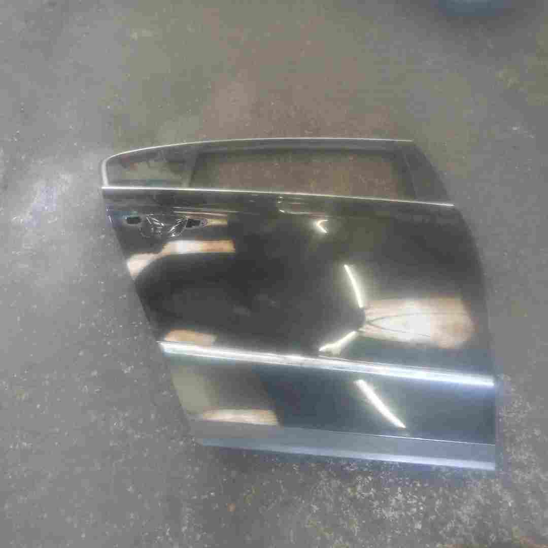 Volkswagen Passat Saloon B6 2005-2010 Drivers OSR Rear Door Black LC9X