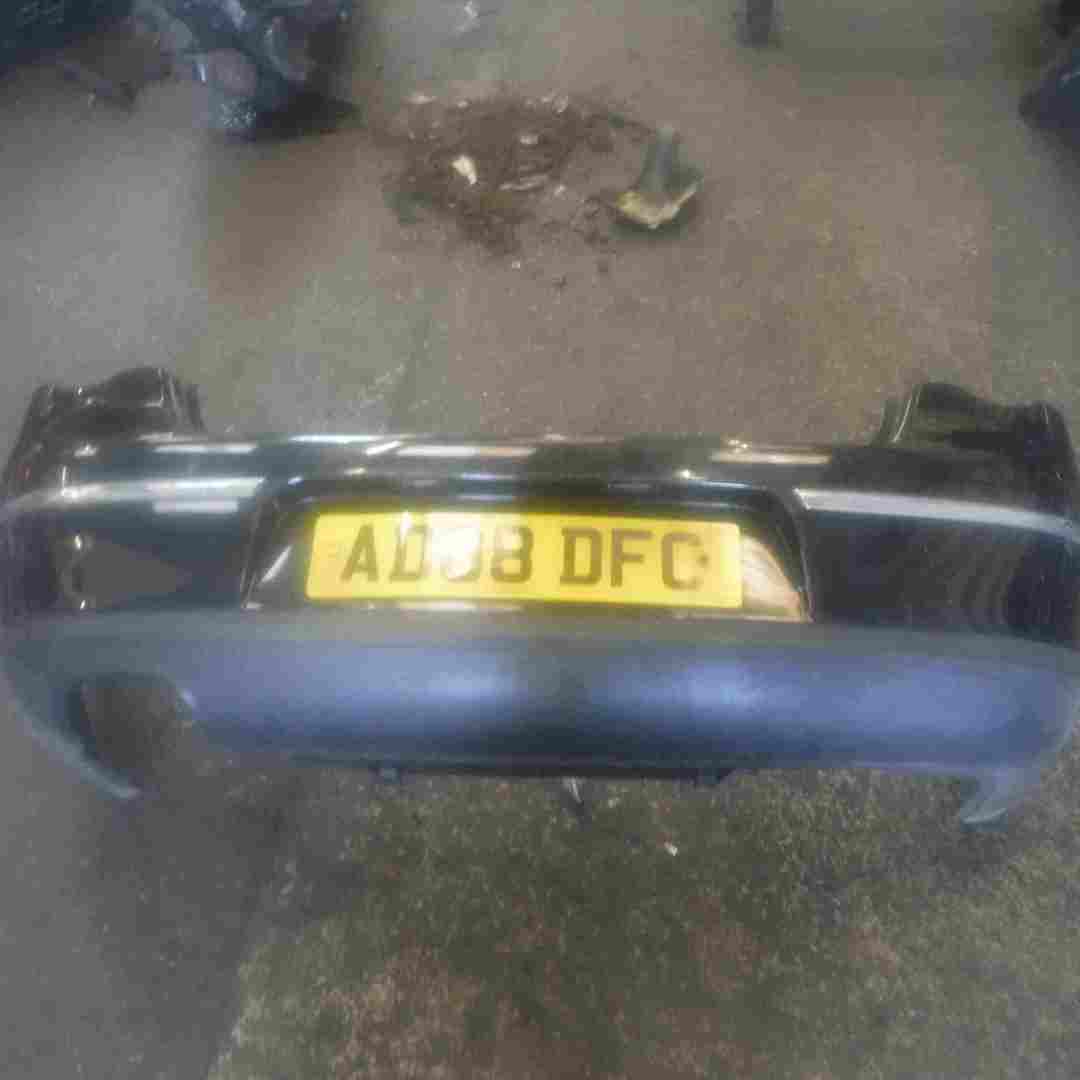 Volkswagen Passat Saloon B6 2005-2010 Rear Bumper Black LC9X