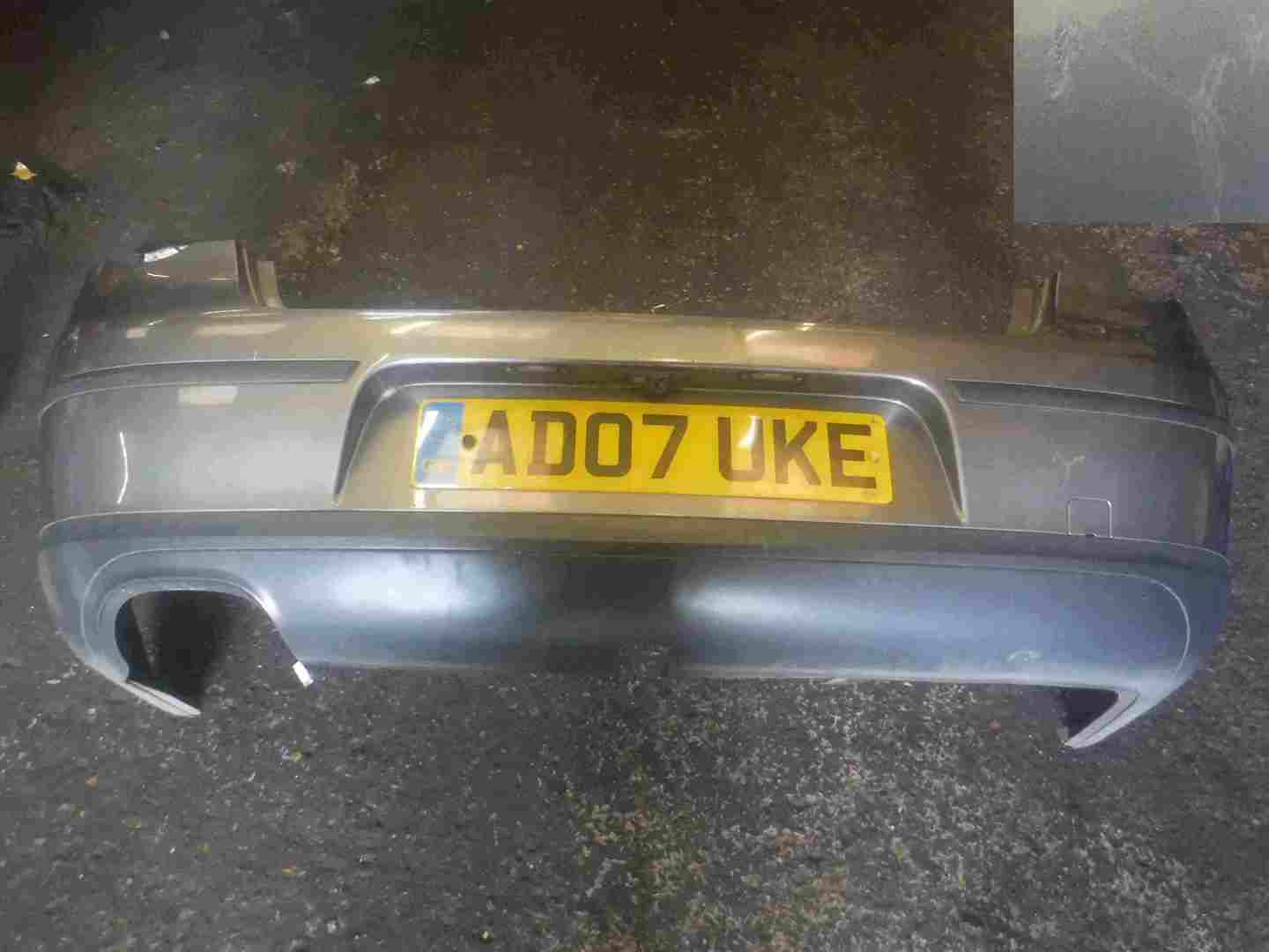 Volkswagen Passat Saloon B6 2005-2010 Rear Bumper Grey LA7T