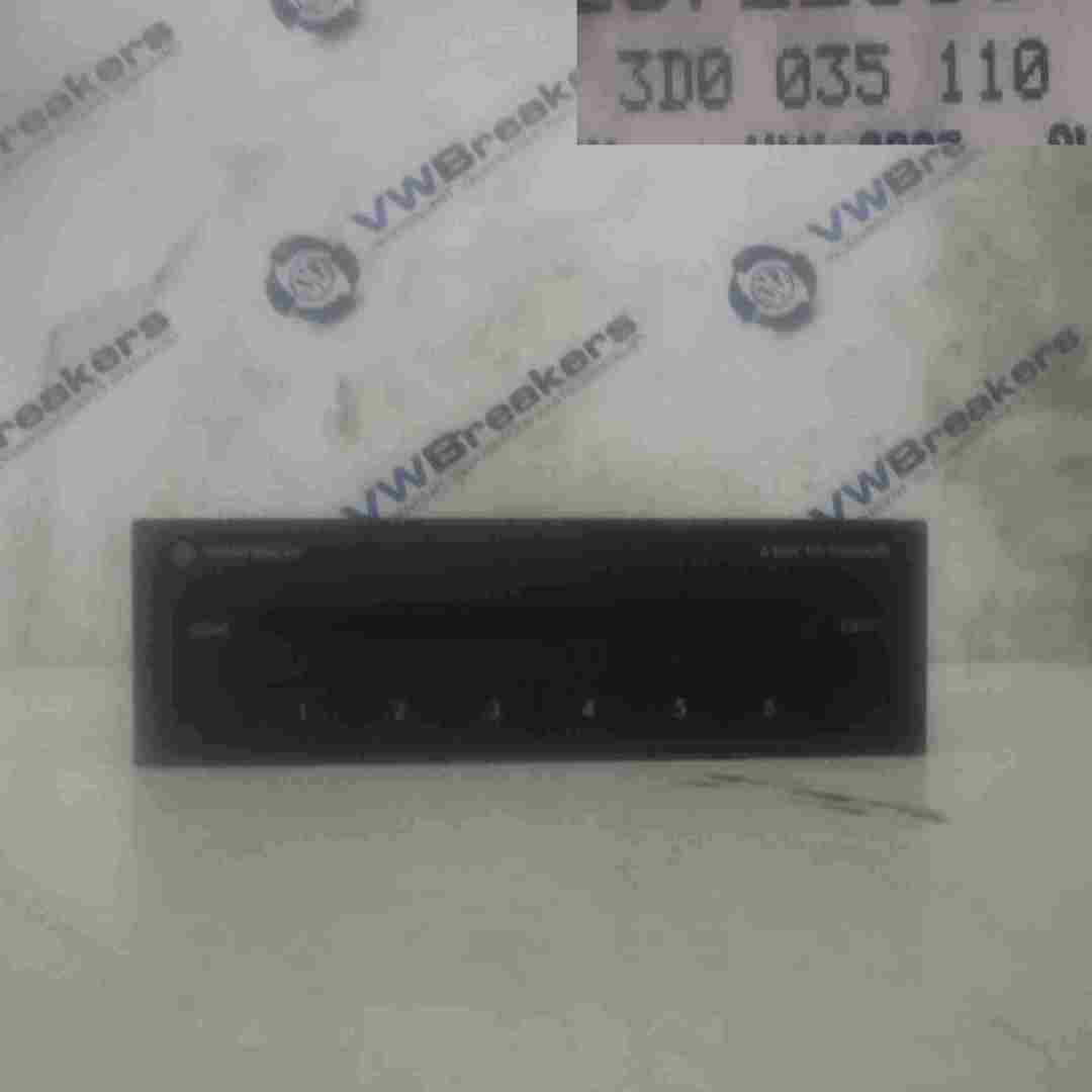 Volkswagen Phaeton 2002-2006 6 Disc Cd Changer Player 3D0035110